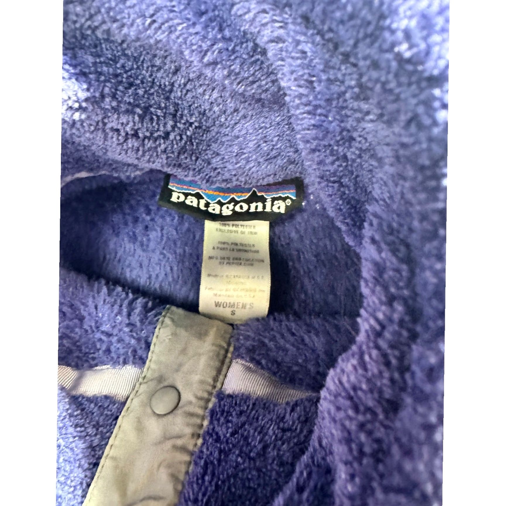 Patagonia VINTAGE Patagonia Women's Re-Tool Snap-T Pullover Purple Size S Shirt Womens Size S / US 4 / IT 40 - 4 Thumbnail