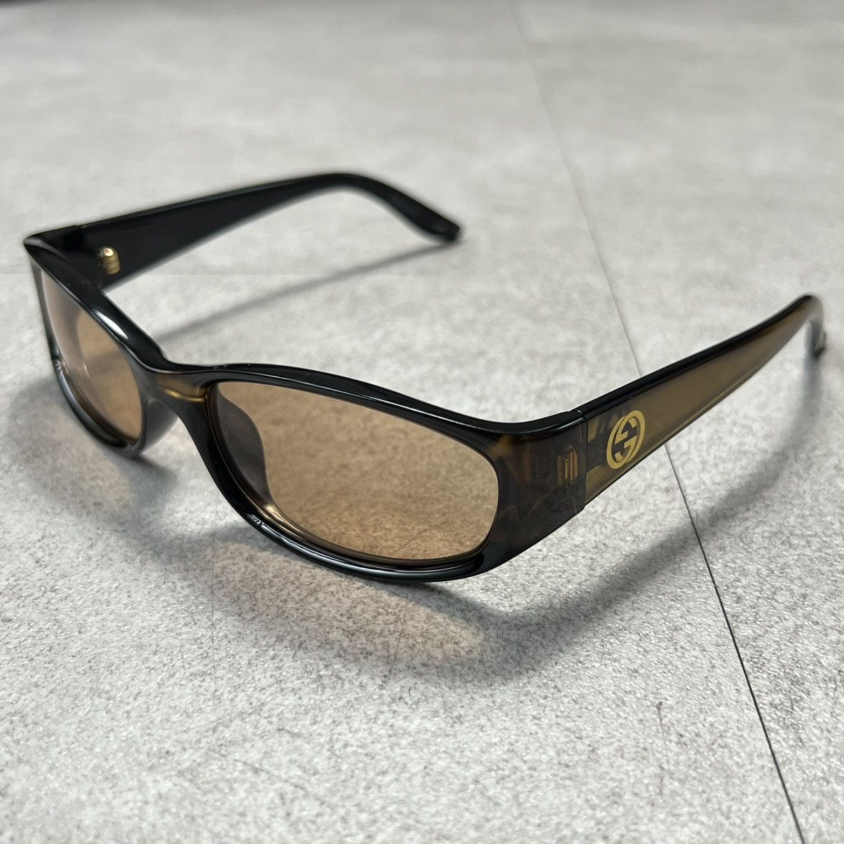 image of Gucci GG 2456/s 901 Square Sunglasses in Black, Men's