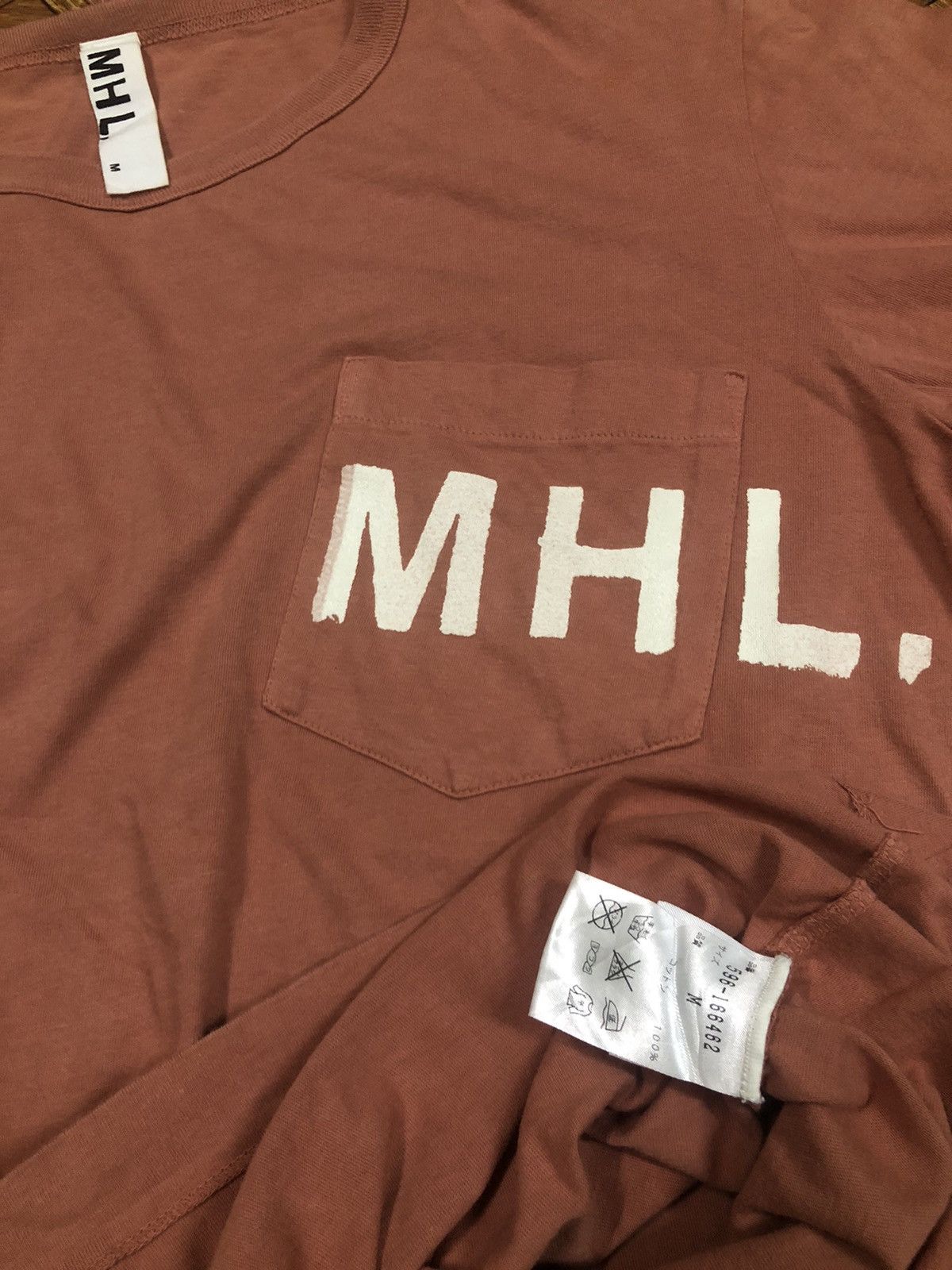 Designer × Margaret Howell × Vintage Vintage Margaret Howell MHL Pocket Tee Shirt Size US M / EU 48-50 / 2 - 3 Thumbnail