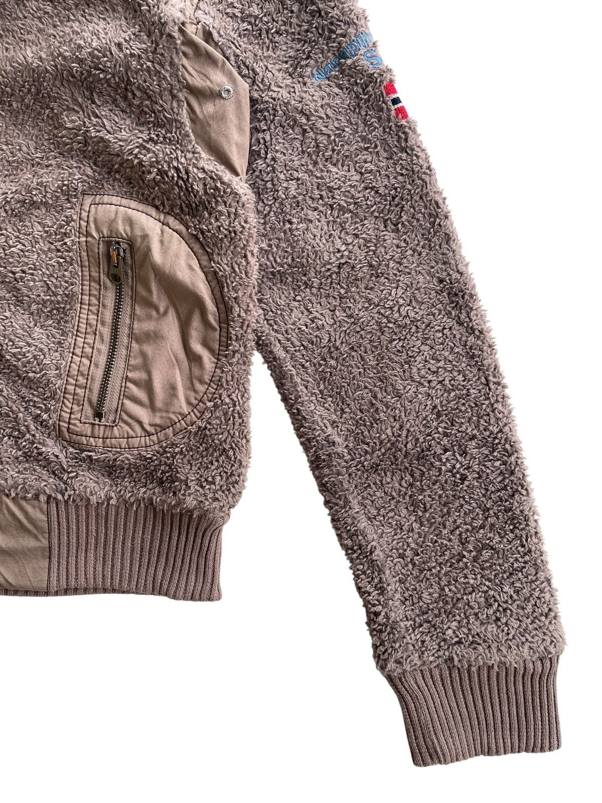 Napapijri Napapijiri Teddy Fleece Hoodie Jacket Size S / US 4 / IT 40 - 8 Thumbnail