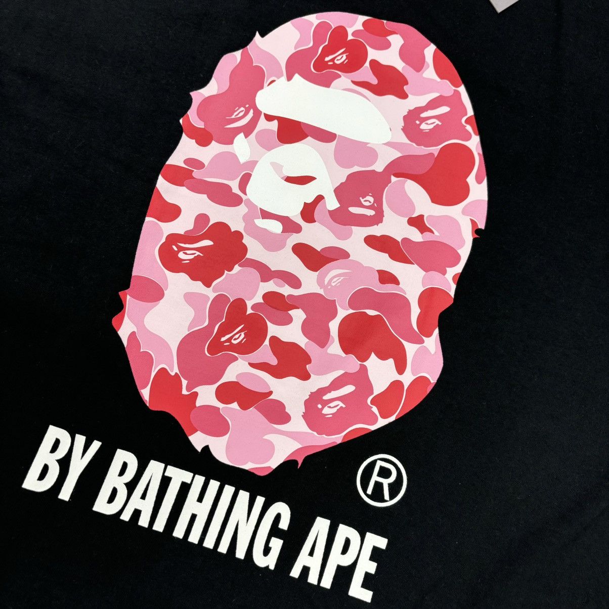 Bape Bape ABC camo tee BY BATHING APE TEE Large Black/Pink Size US L / EU 52-54 / 3 - 2 Thumbnail