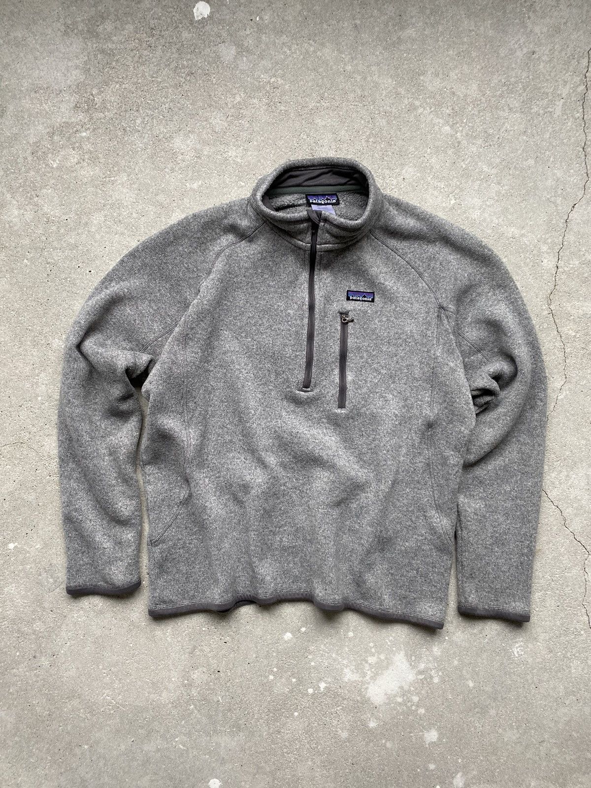 Patagonia × Vintage Vintage Patagonia Fleece 1/4 Zip Size US L / EU 52-54 / 3 - 1 Thumbnail