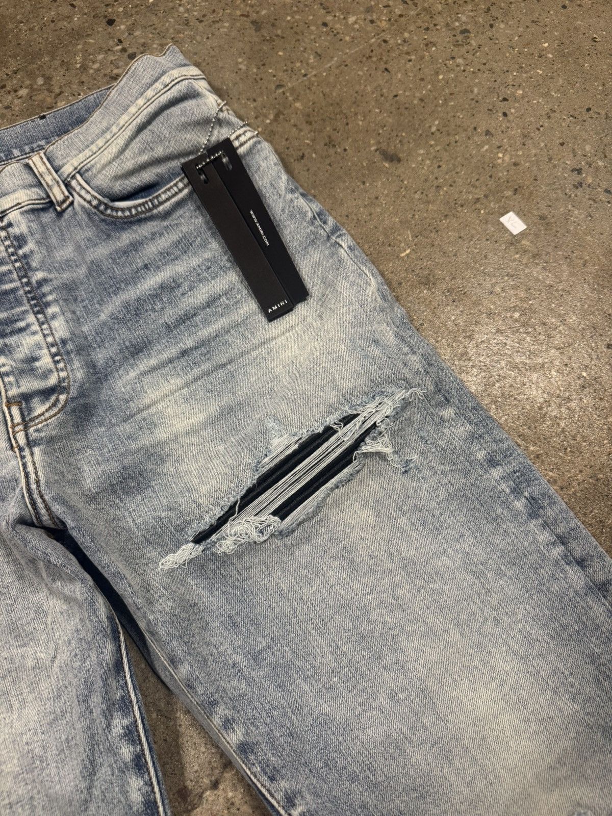 Amiri Amiri MX1 Stone Indigo Jeans NEW 1200$ Size US 38 / EU 54 - 3 Thumbnail