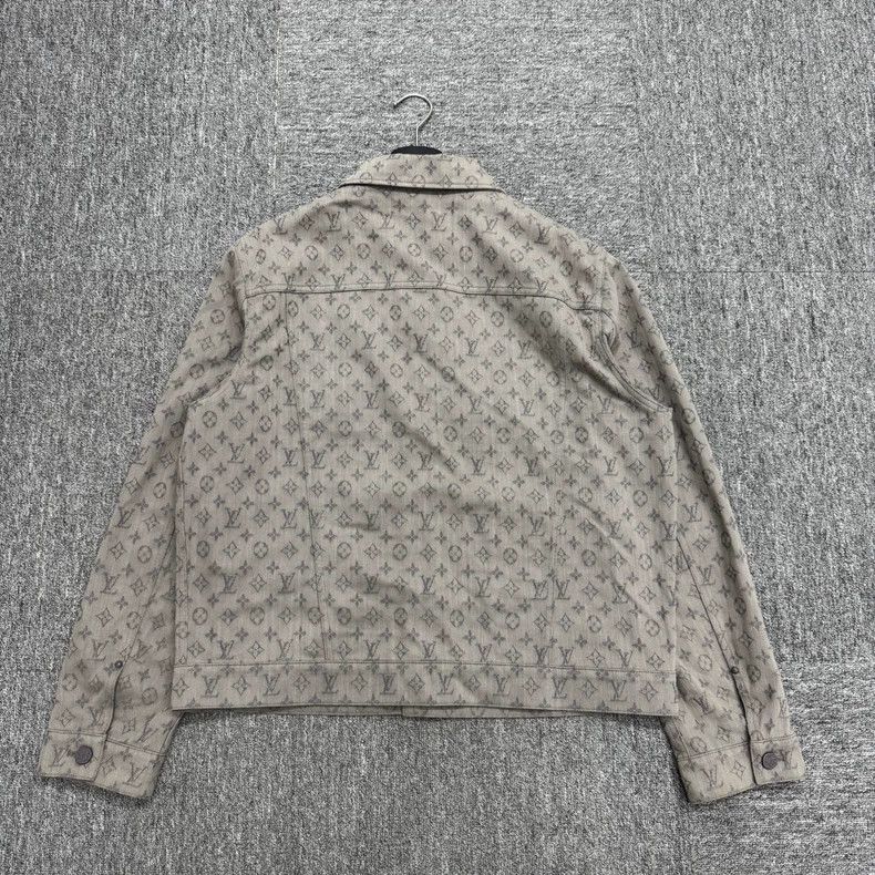 Louis Vuitton Louis Vuitton Gray full print presbyopia jacket Nextarrow-2 Size US L / EU 52-54 / 3 - 5 Thumbnail