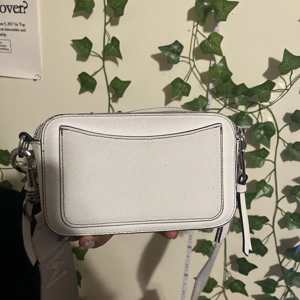 Marc by Marc Jacobs White and Silver Marc Jacob Size ONE SIZE - 3 Thumbnail