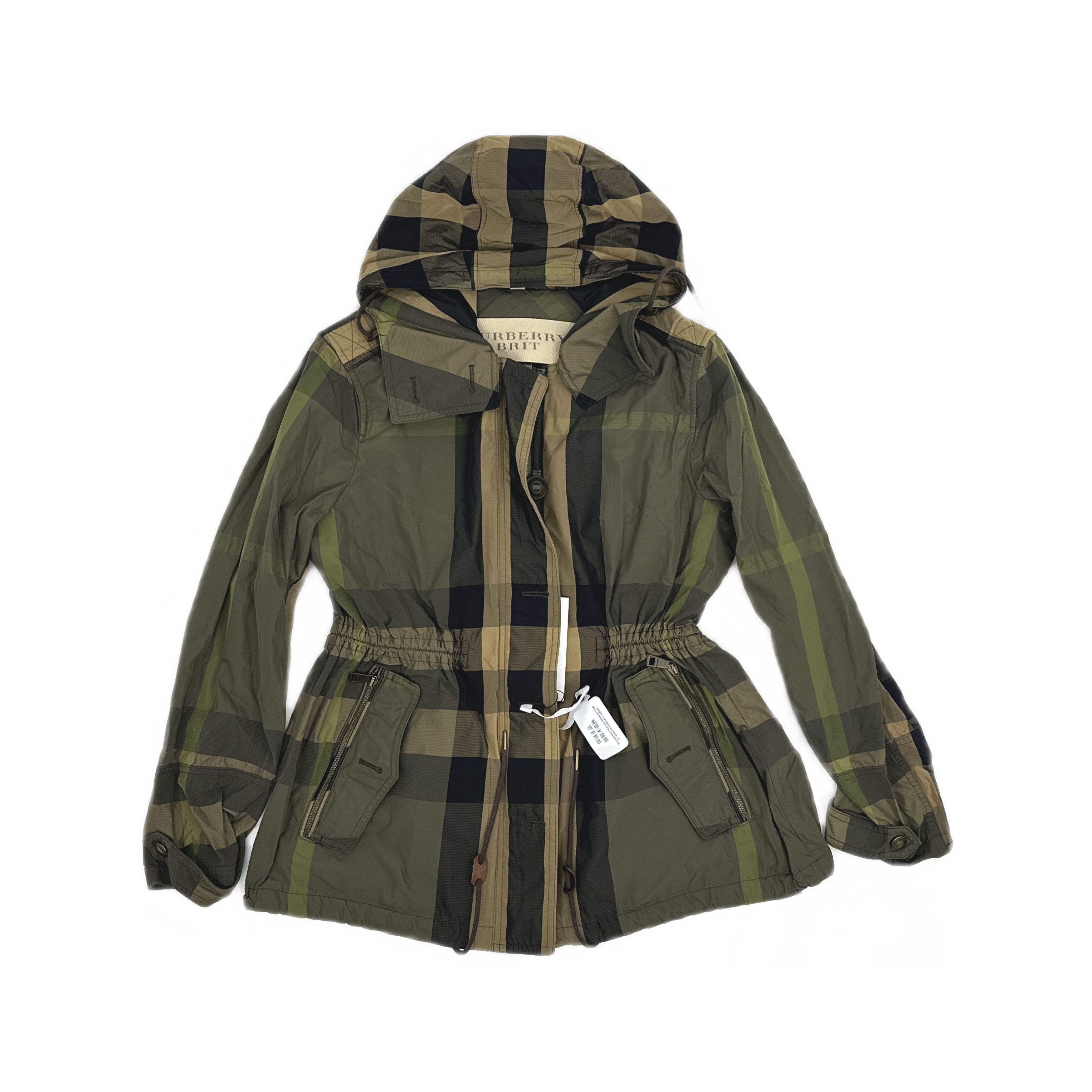 Burberry Burberry Check Hooded Light Jacket Size L Size US L / EU 52-54 / 3 - 1 Thumbnail