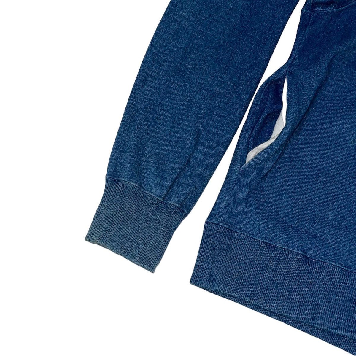 TOGA VIRILIS TOGA VILIRIS Archives Blue Indigo Zip-Up Hoodie Size US M / EU 48-50 / 2 - 5 Thumbnail