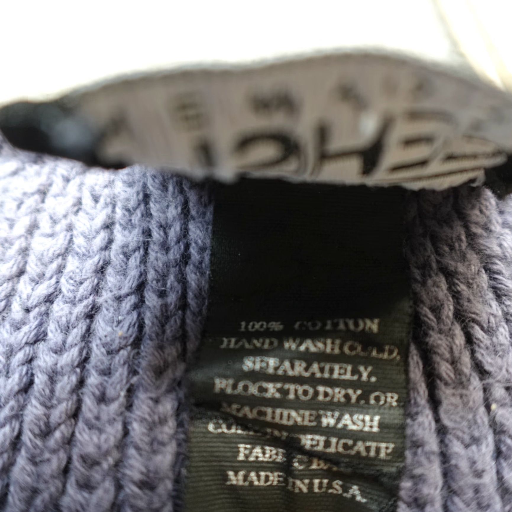 Eileen Fisher VINTAGE Eileen Fisher Sweater Womens Pullover Knit Open Cotton Blue M Medium Casual Open-Knit Size M / US 6-8 / IT 42-44 - 5 Thumbnail