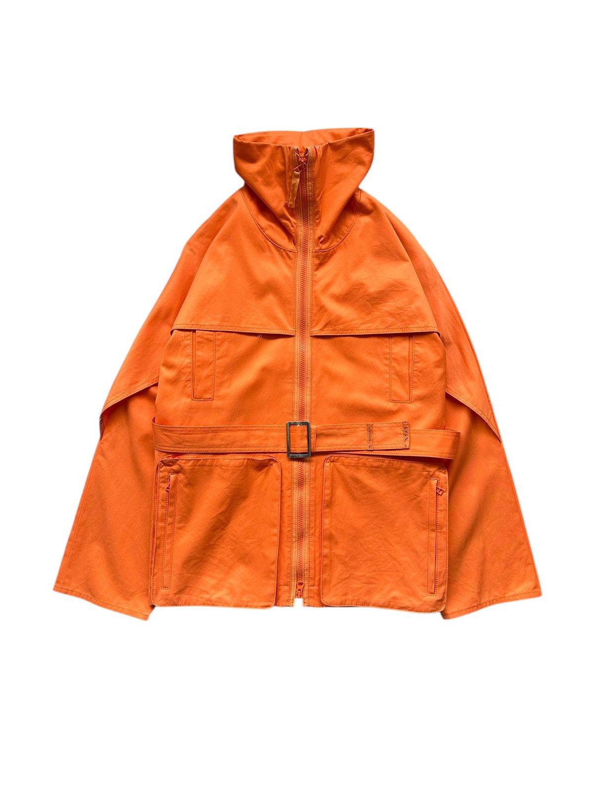 00’s EVEX By Krizia high-neck parka zipper jacket