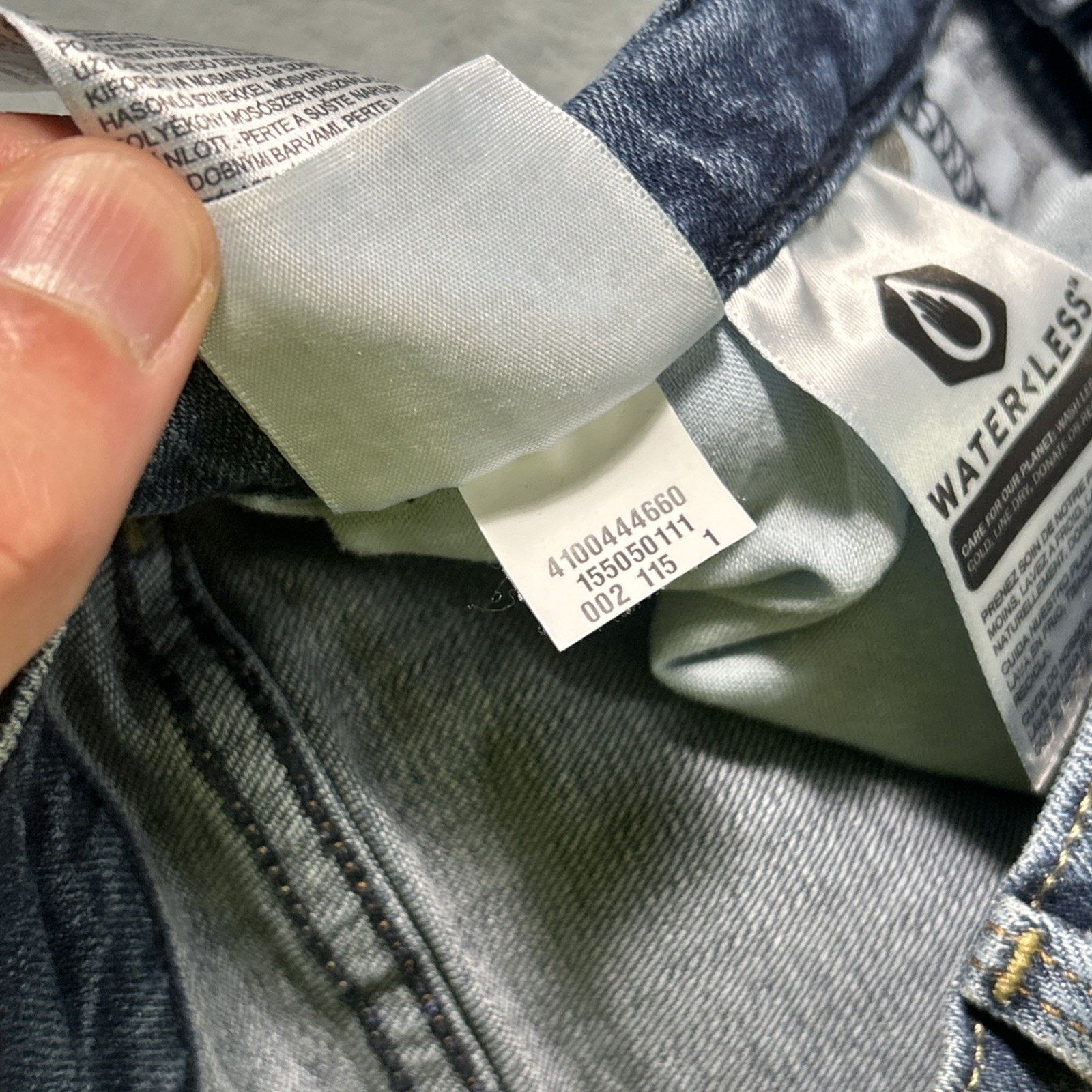 Levi's Levis 505 Straight Jeans Womens 28x29 Hamilton Skinny Slim Size 28" / US 6 / IT 42 - 13 Thumbnail
