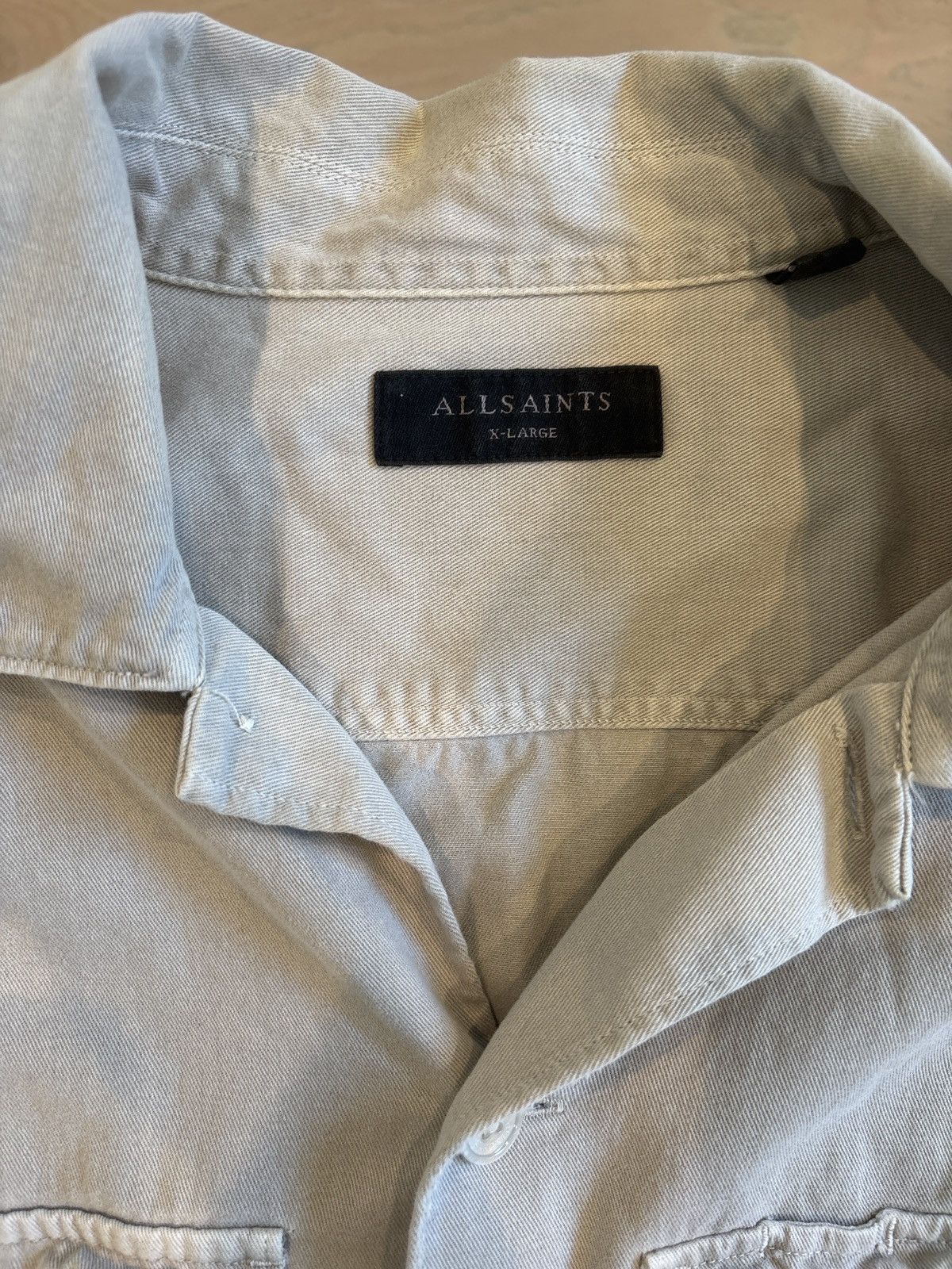Allsaints AllSaints Long Sleeve Button Up Size US XL / EU 56 / 4 - 2 Thumbnail