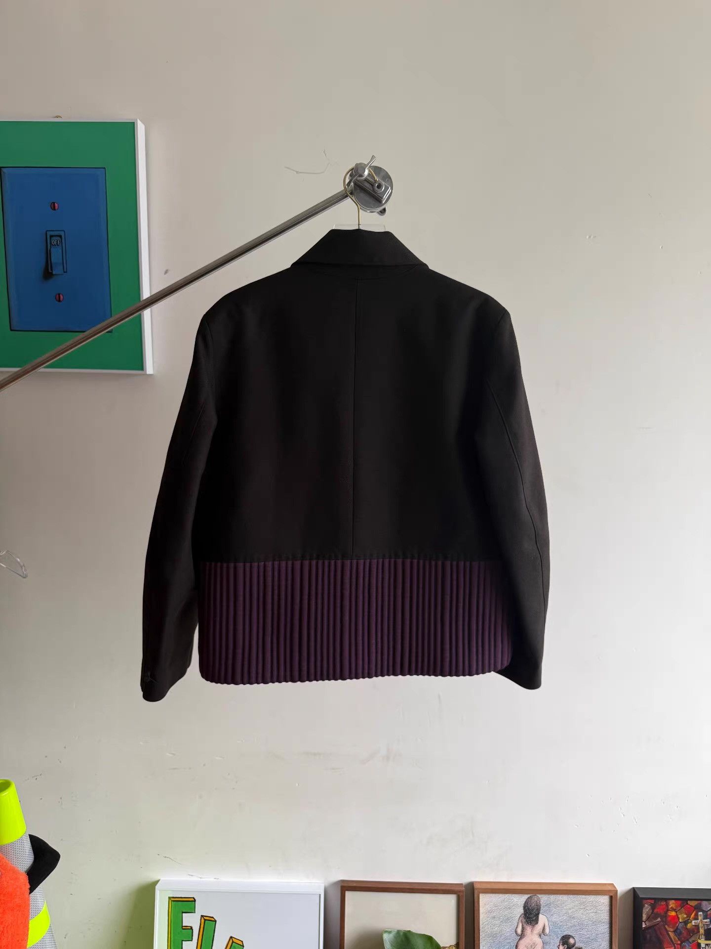 Namacheko Namacheko Black Panel Jacket Q17 Size US M / EU 48-50 / 2 - 2 Thumbnail