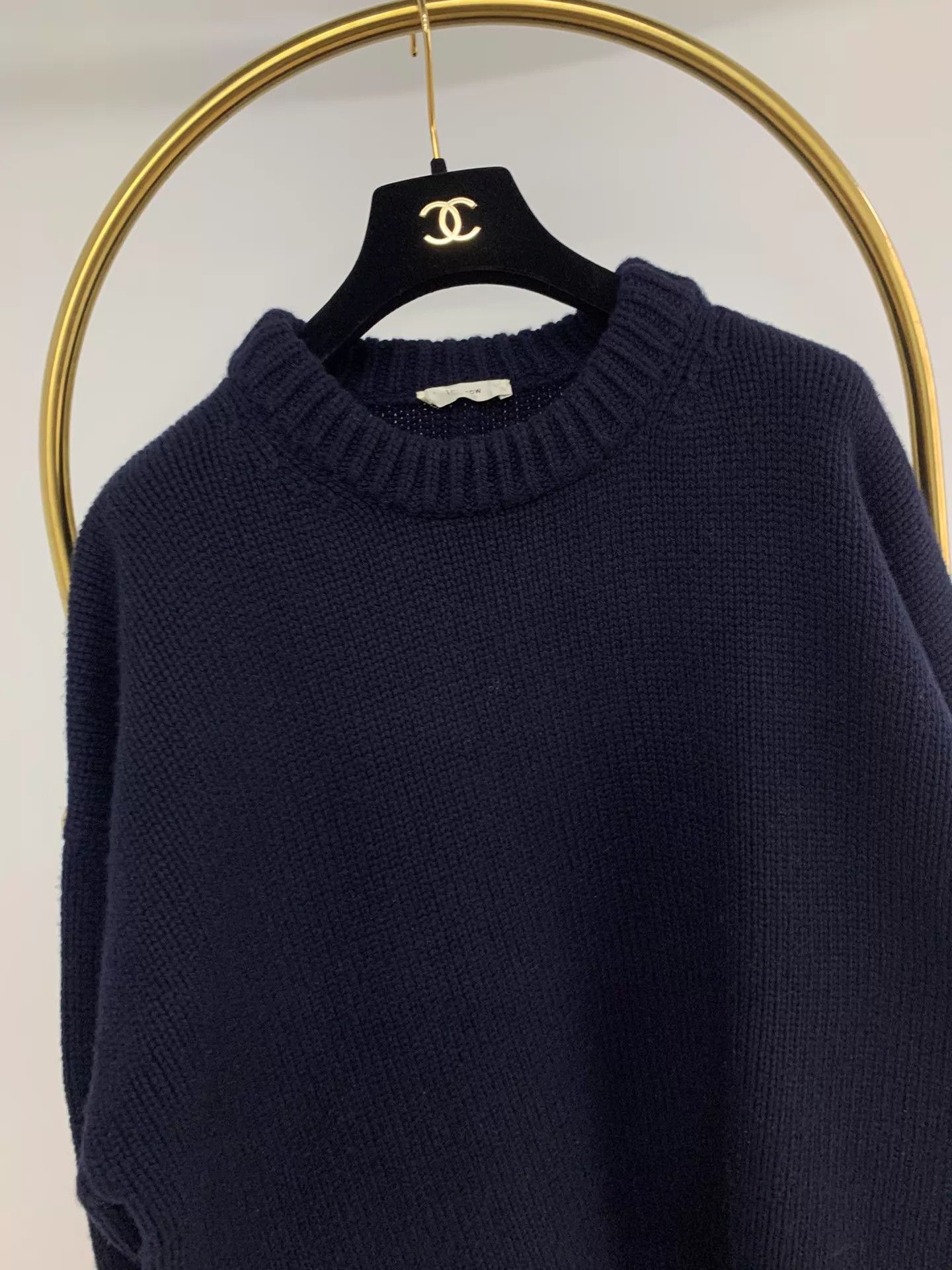 The Row The Row Ophelia Classic Oversized Navy Sweater L New Size L / US 10 / IT 46 - 2 Thumbnail