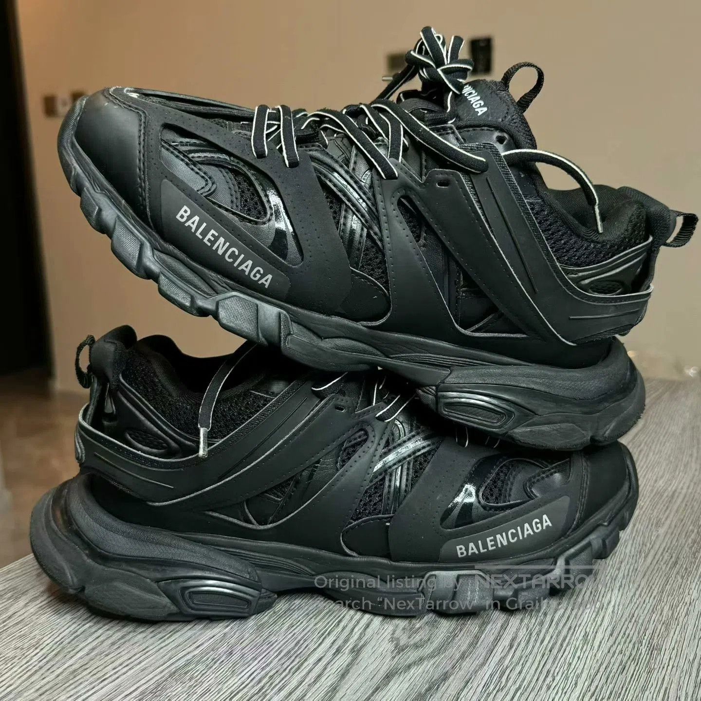 Balenciaga balenciaga track 1.0 black sneakers size 41. Size US 8.5 / EU 41-42 - 2 Thumbnail