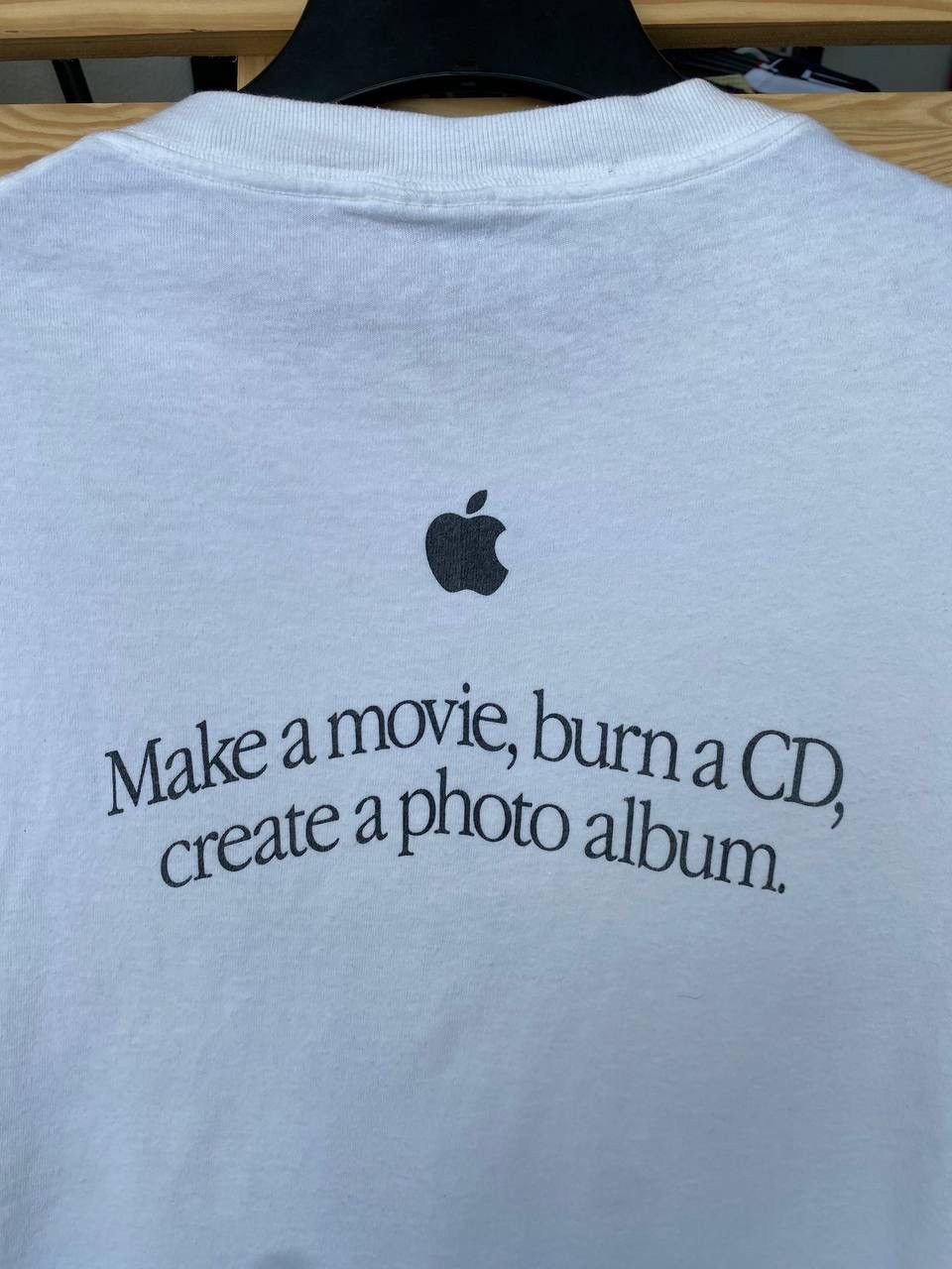 Apple Vintage Apple Learn To Speak Digital Tee Size US XL / EU 56 / 4 - 7 Thumbnail