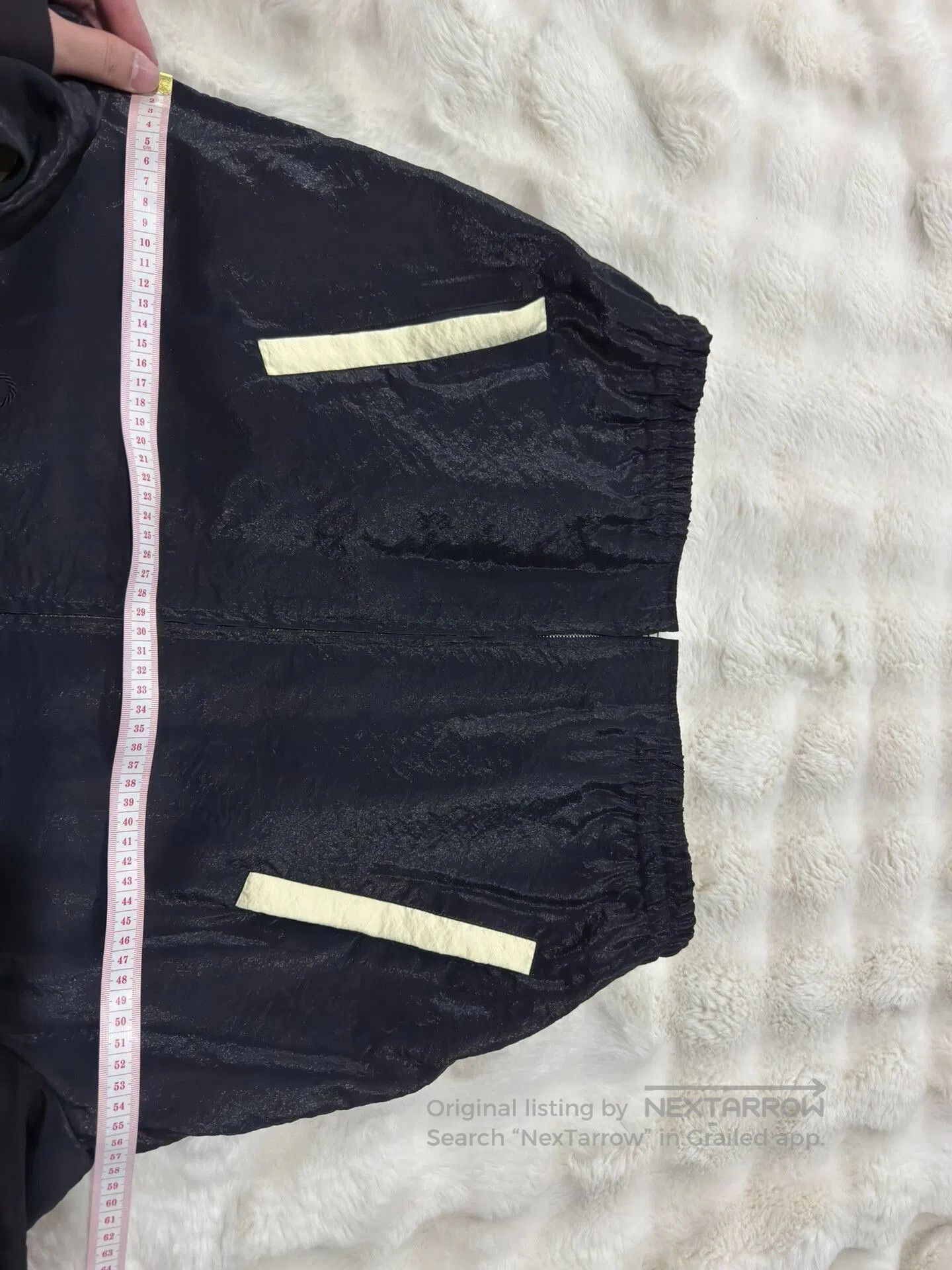 Saint Laurent Paris Saint Laurent SLP Black White Wrinkled Jacket. Size US M / EU 48-50 / 2 - 8 Thumbnail