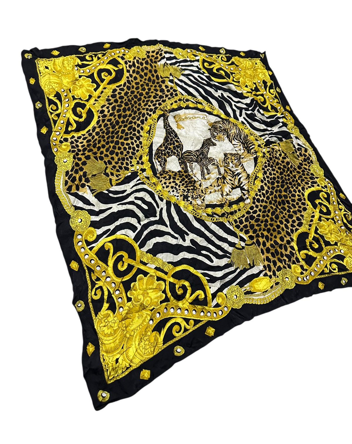 Designer Savana silk scarf Size ONE SIZE - 5 Thumbnail