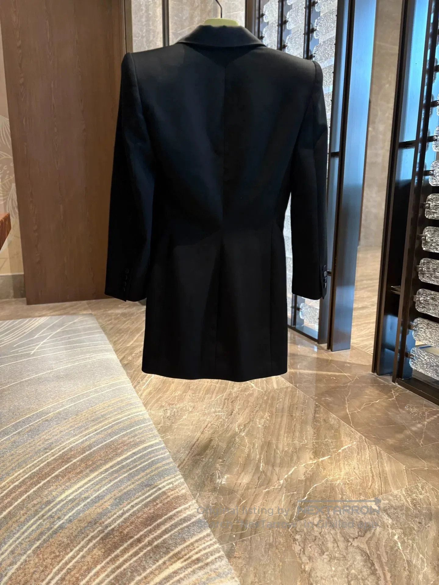 Saint Laurent Paris Saint Laurent Black Bow Blazer Dress. Size M / US 6-8 / IT 42-44 - 4 Thumbnail