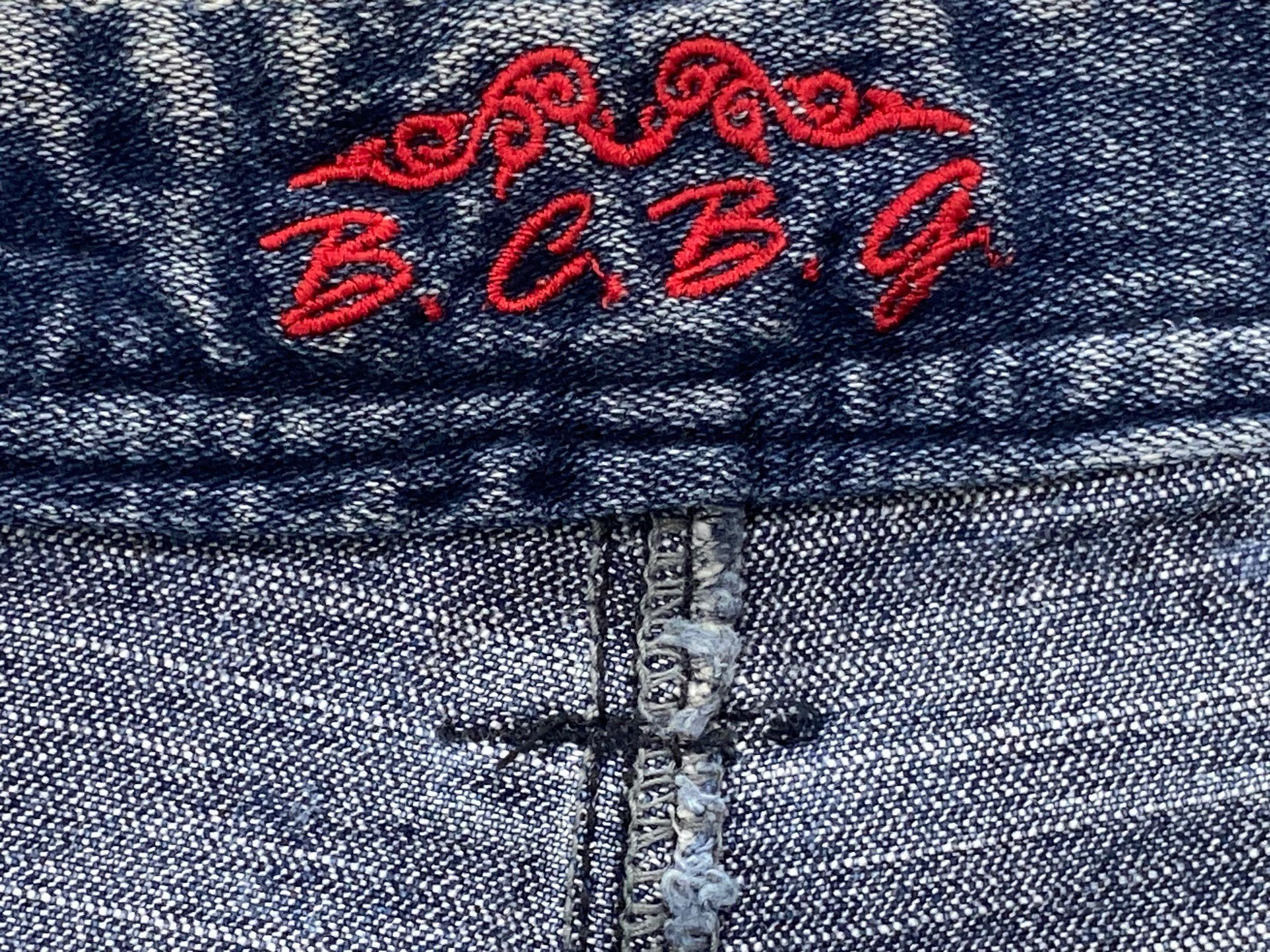 Japanese Brand BCBG Bootcut Denim Jeans Flare Jeans Pants New Age Cowboys Size 25" / US 0 / IT 36 - 8 Thumbnail