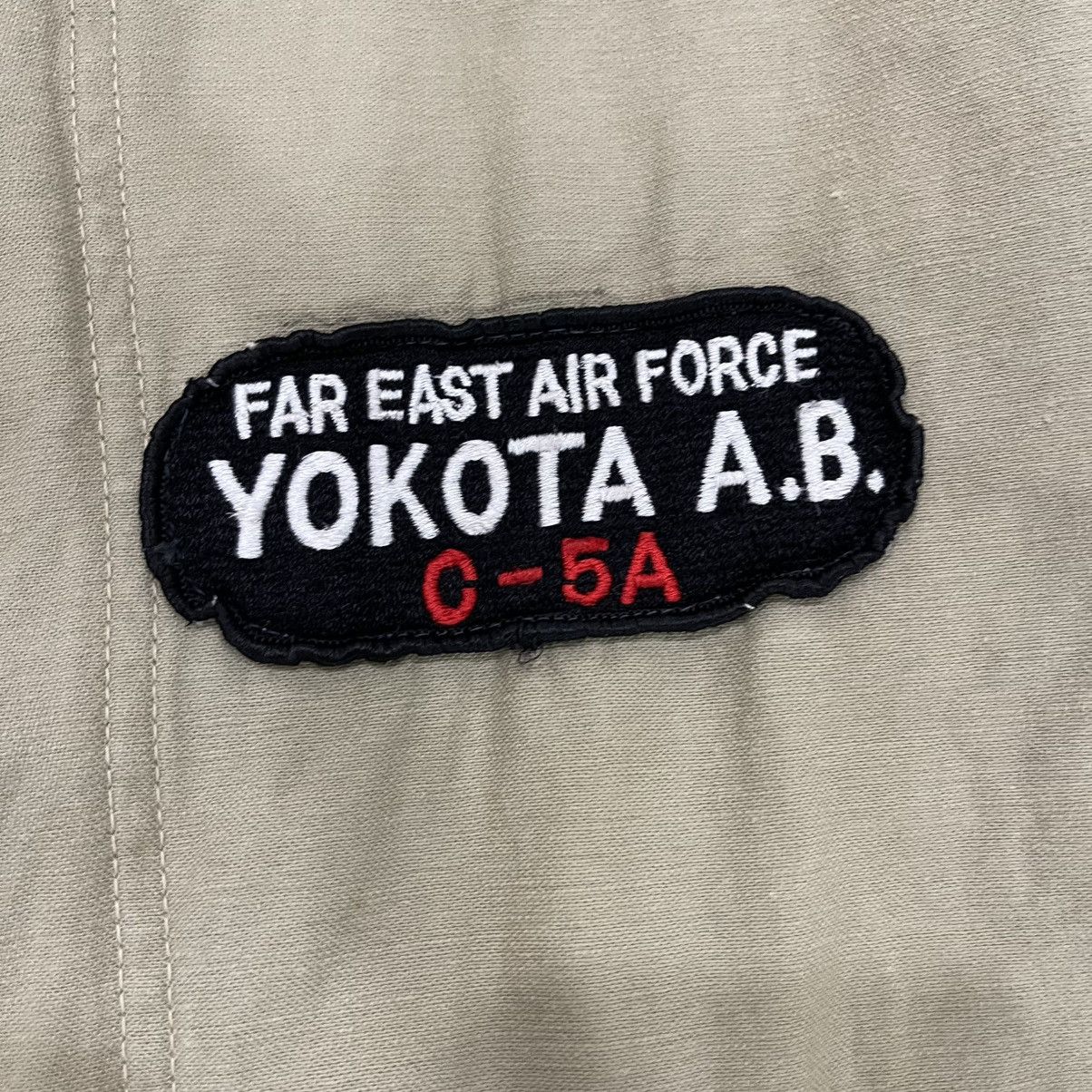 Harley Davidson × Vintage Vintage 90s Harley Davidson Air Force Patches Bomber Jacket Size US M / EU 48-50 / 2 - 14 Thumbnail
