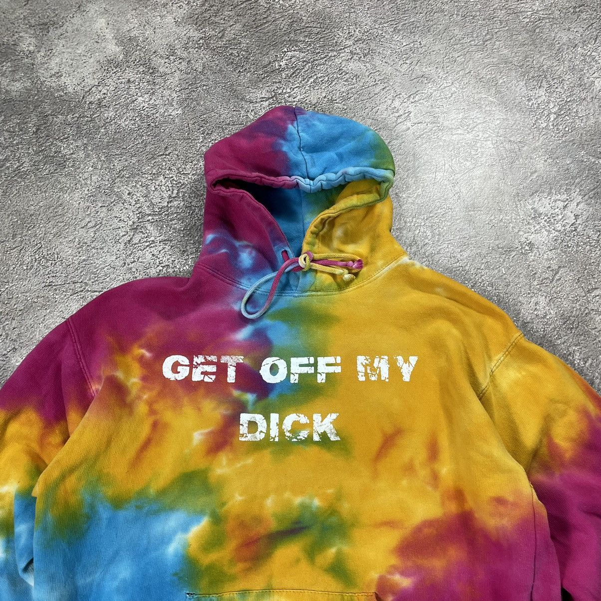Vintage VINTAGE HUMOR HOODIE GET OFF MY DICK PENIS FUNNY PORNO XXX Size US S / EU 44-46 / 1 - 2 Thumbnail