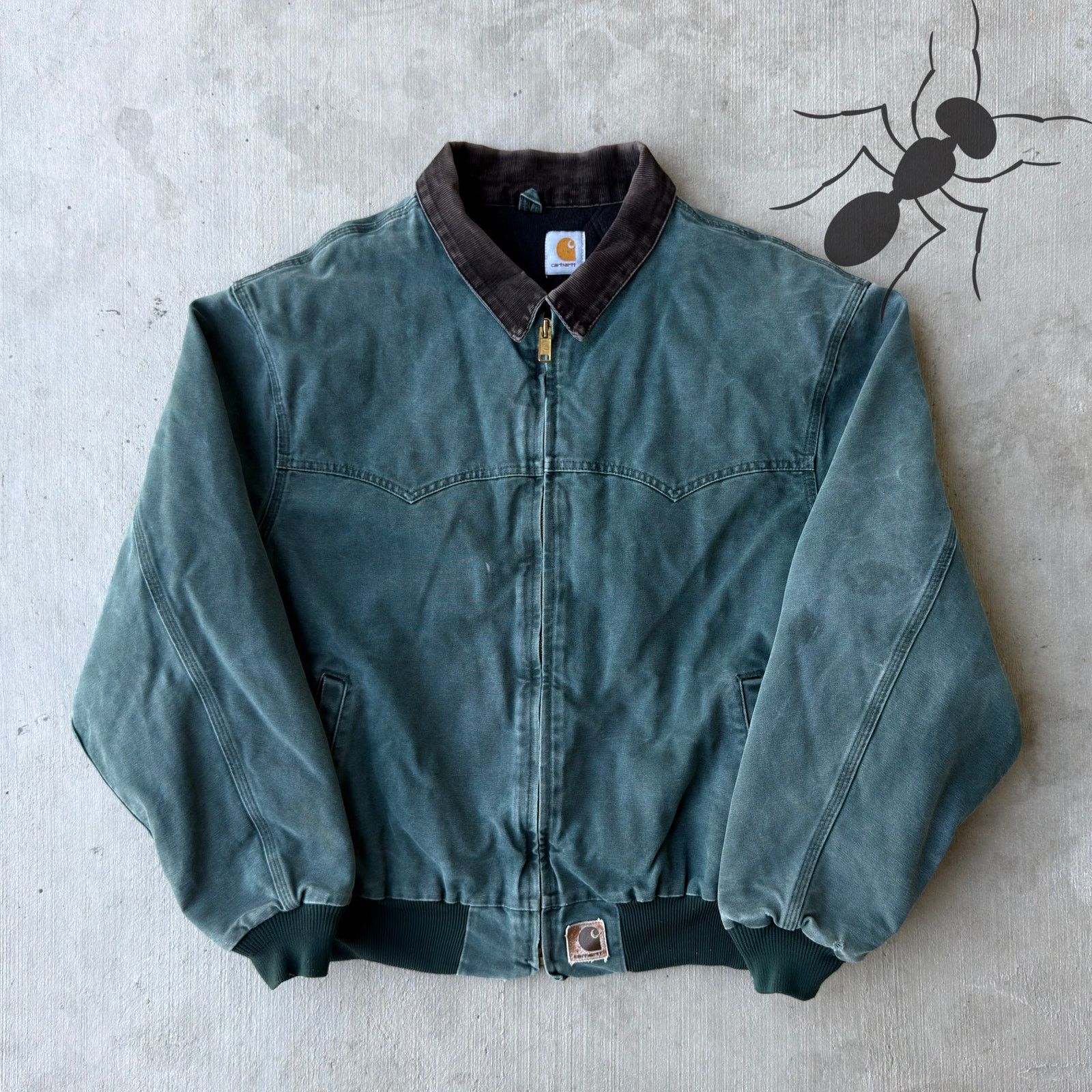 Carhartt × Streetwear × Vintage Rare vintage Carhartt active J68