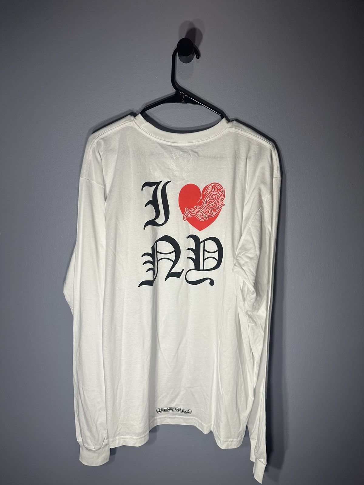 Chrome Hearts Chrome hearts I ❤️ New York long sleeve Size US XL / EU 56 / 4 - 2 Thumbnail