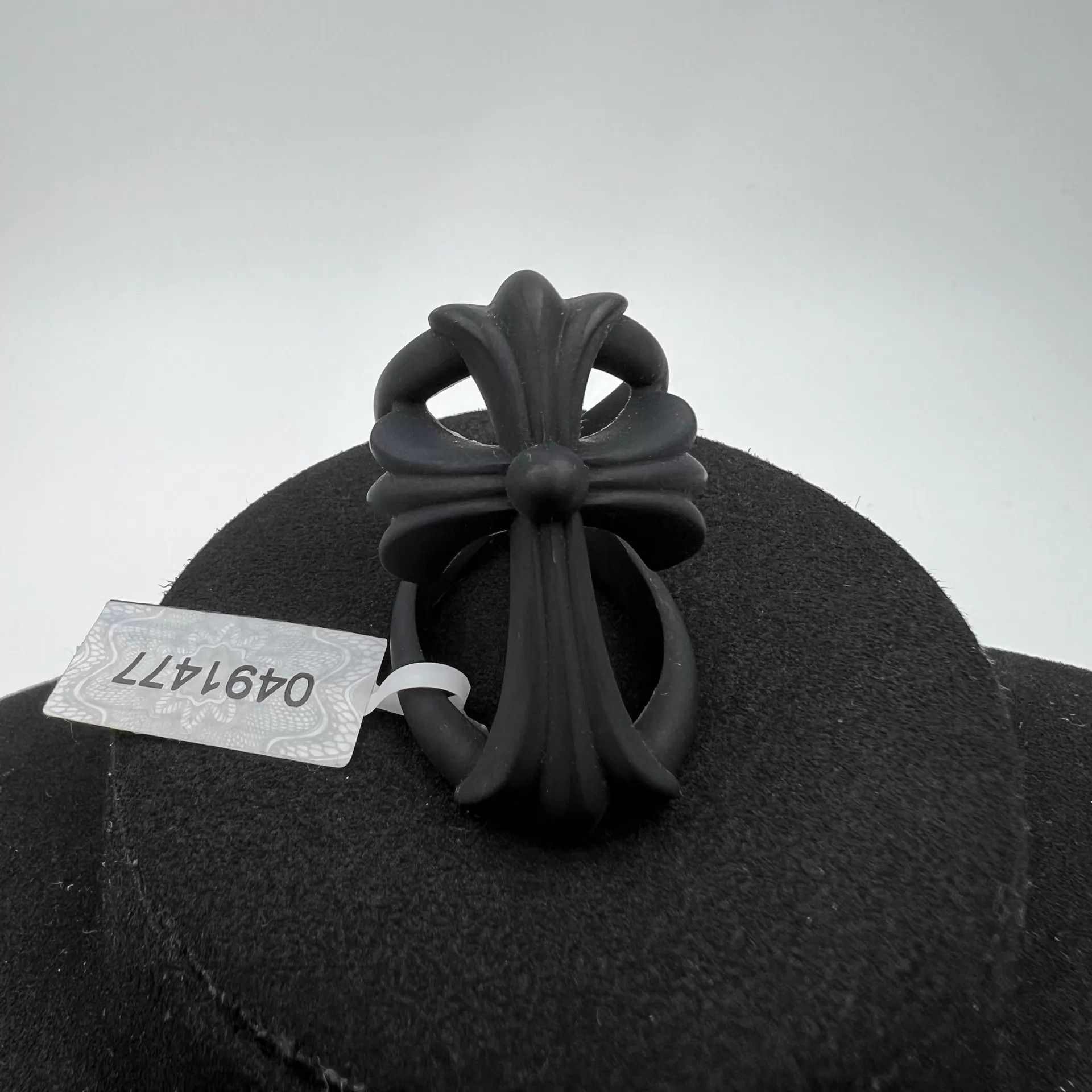Chrome Hearts Chrome Hearts Infinity Ring Black Resin 20 New Size ONE SIZE - 1 Thumbnail