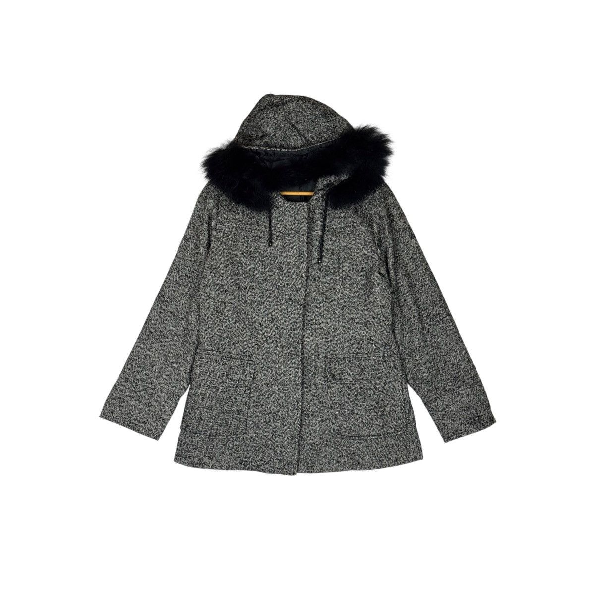 Japanese Brand A/C Design By Alpha Cubic Fux Fur Jacket Size M / US 6-8 / IT 42-44 - 1 Thumbnail
