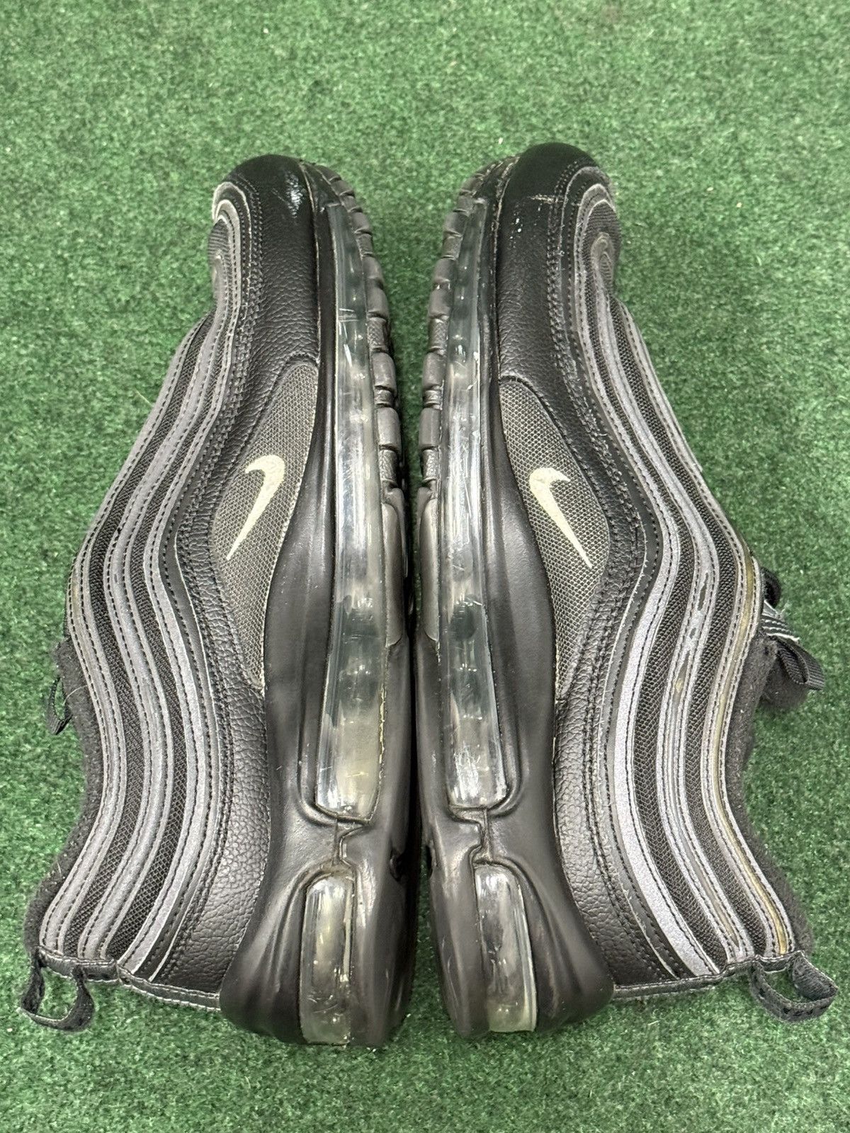 Nike Nike Air Max 97 Black White Anthracite 921826-015 Size US 11 / EU 44 - 4 Thumbnail
