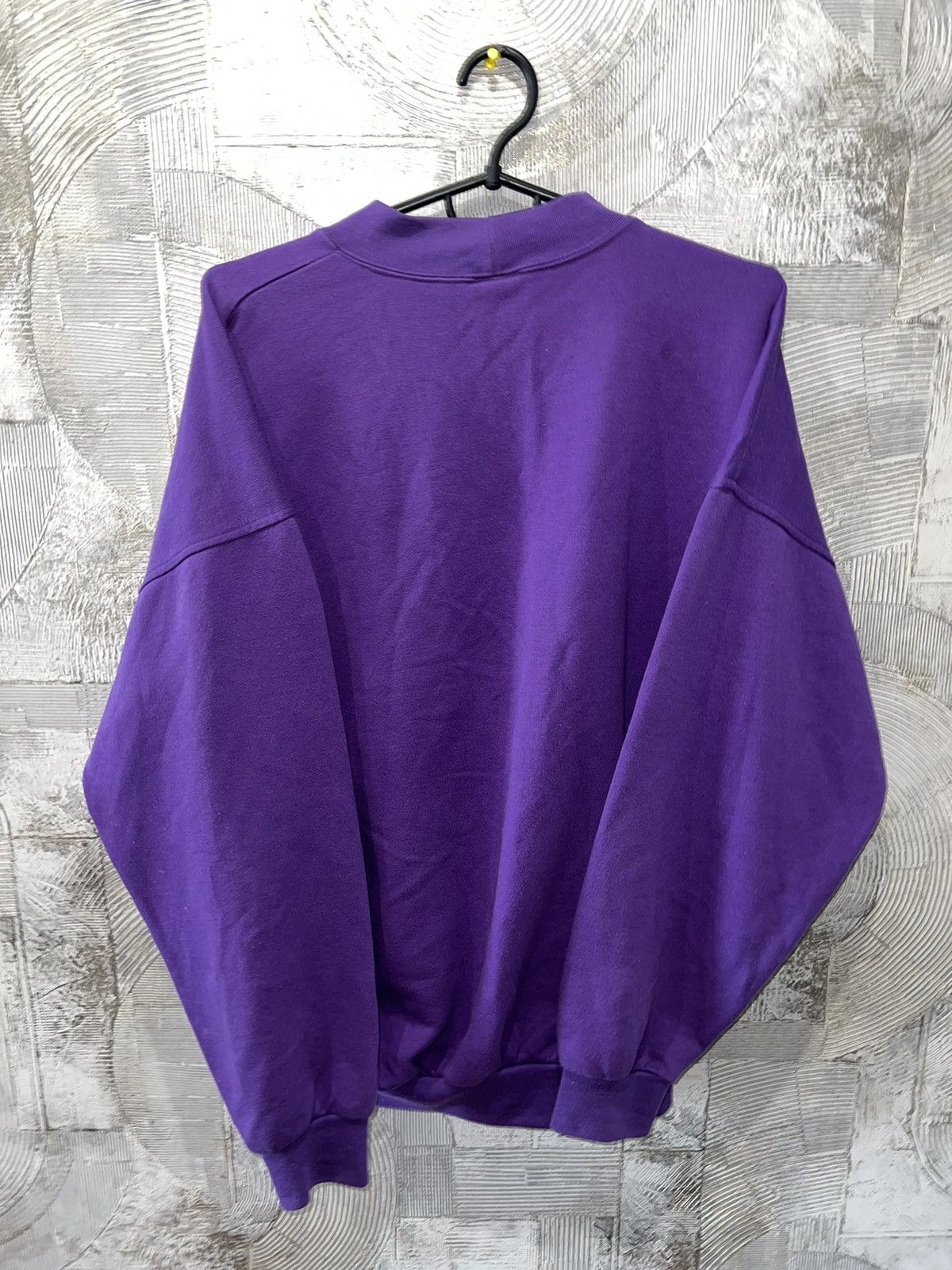 Puma × Vintage Rare Puma vintage purple sweatshirt oversize 8 big logo Size US L / EU 52-54 / 3 - 4 Thumbnail
