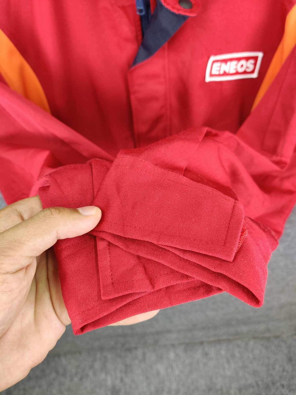 Japanese Brand Vintage Eneos Intial D Workers Jacket Size US L / EU 52-54 / 3 - 11 Thumbnail
