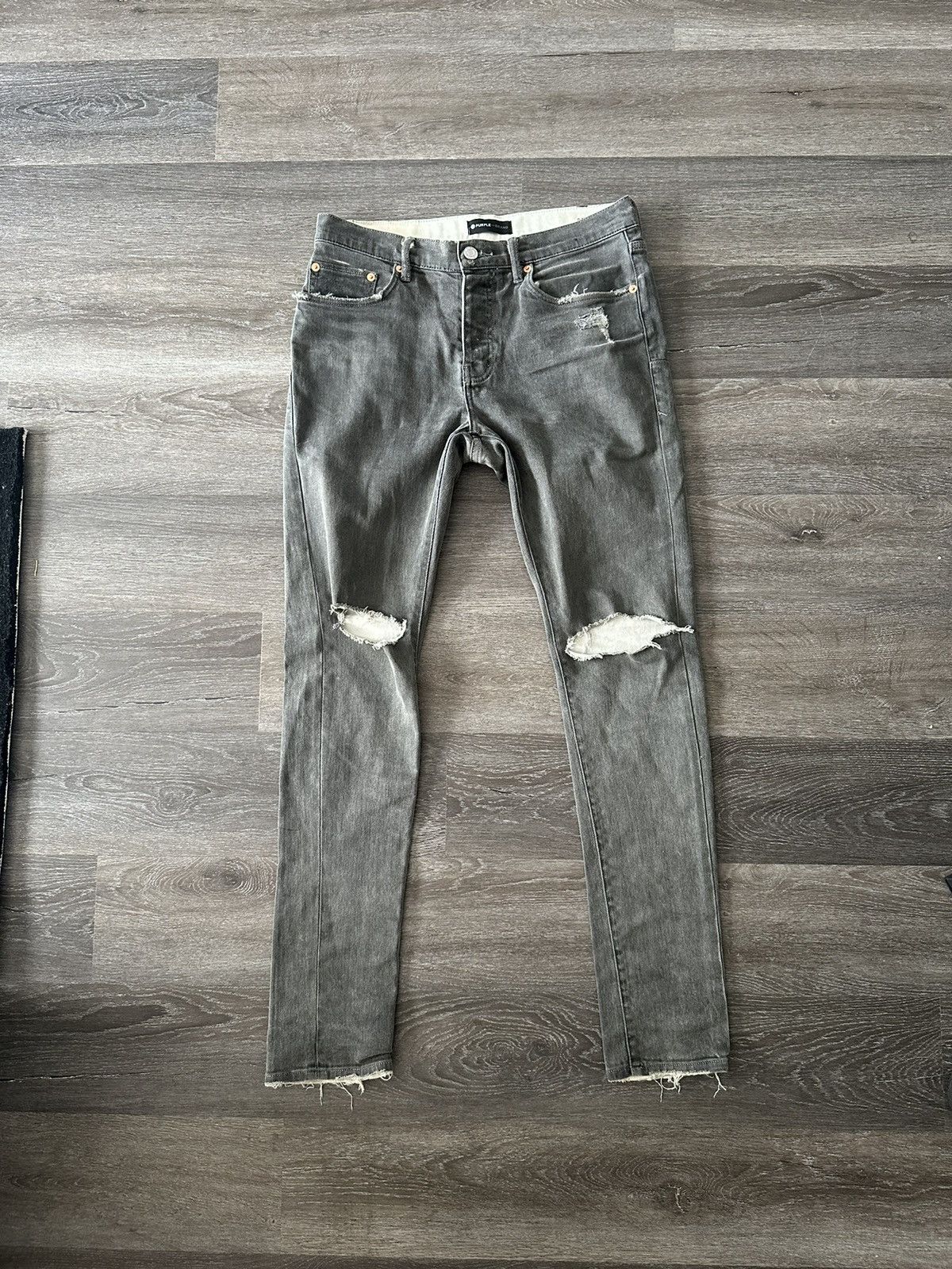 Image of Purple Brand Jeans in Grey, Men's (Size 31)