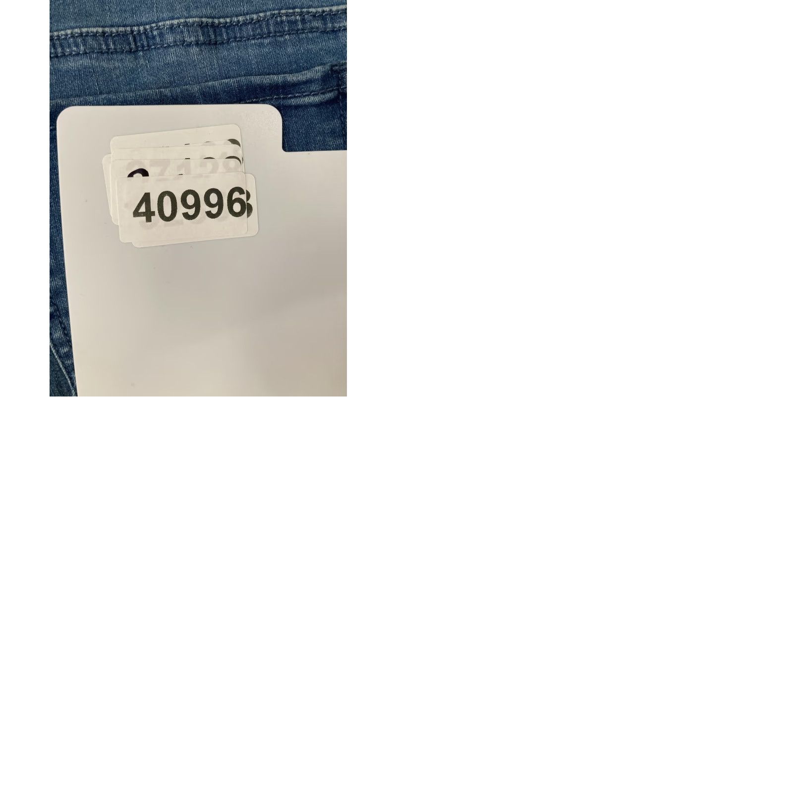 NYDJ NYDJ Marilyn Straight Jeans Womens Petite Medium Blue Stretch Lift Tuck Denim PM Jeans Size 32" / US 10 / IT 46 - 9 Thumbnail