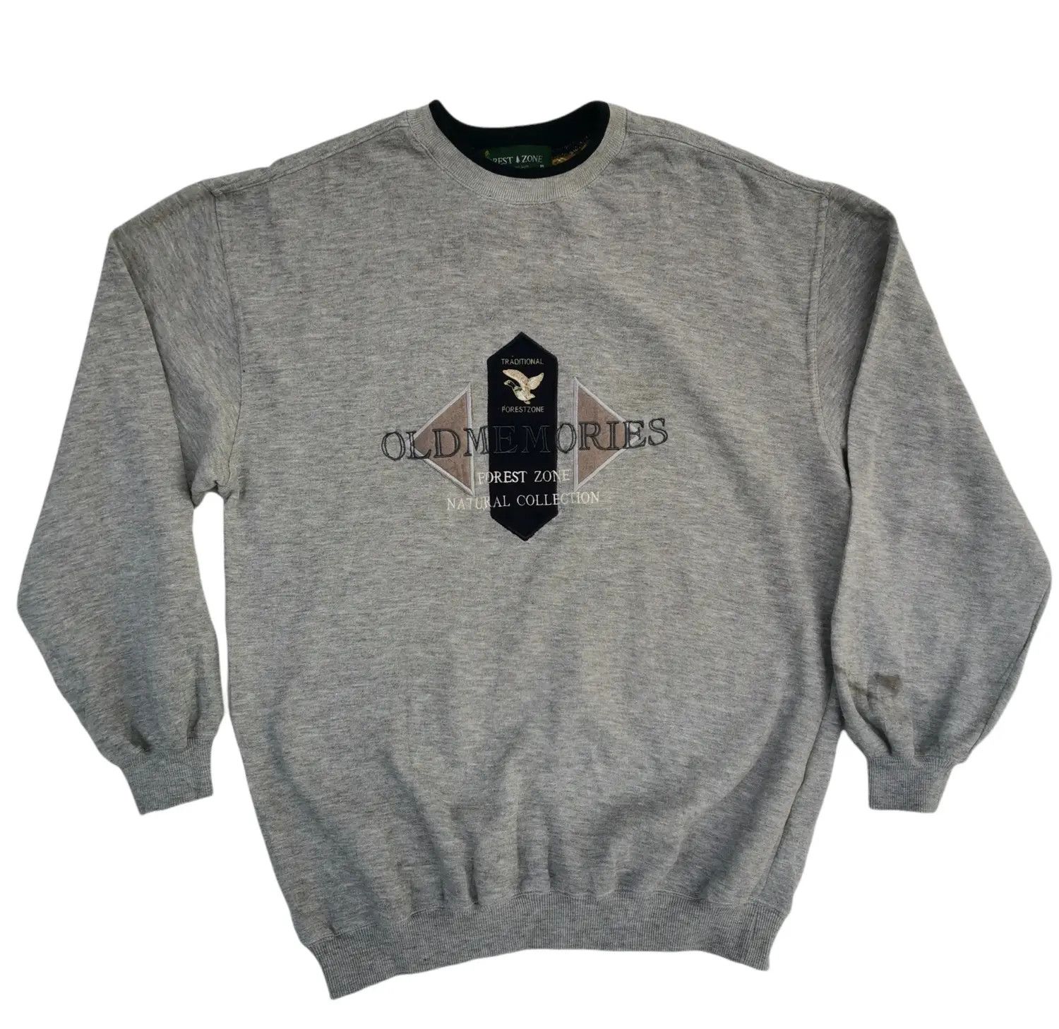 Japanese Brand Rare!!! Forest Zone Old Memories Big Logo Sweatshirts Size US M / EU 48-50 / 2 - 1 Thumbnail