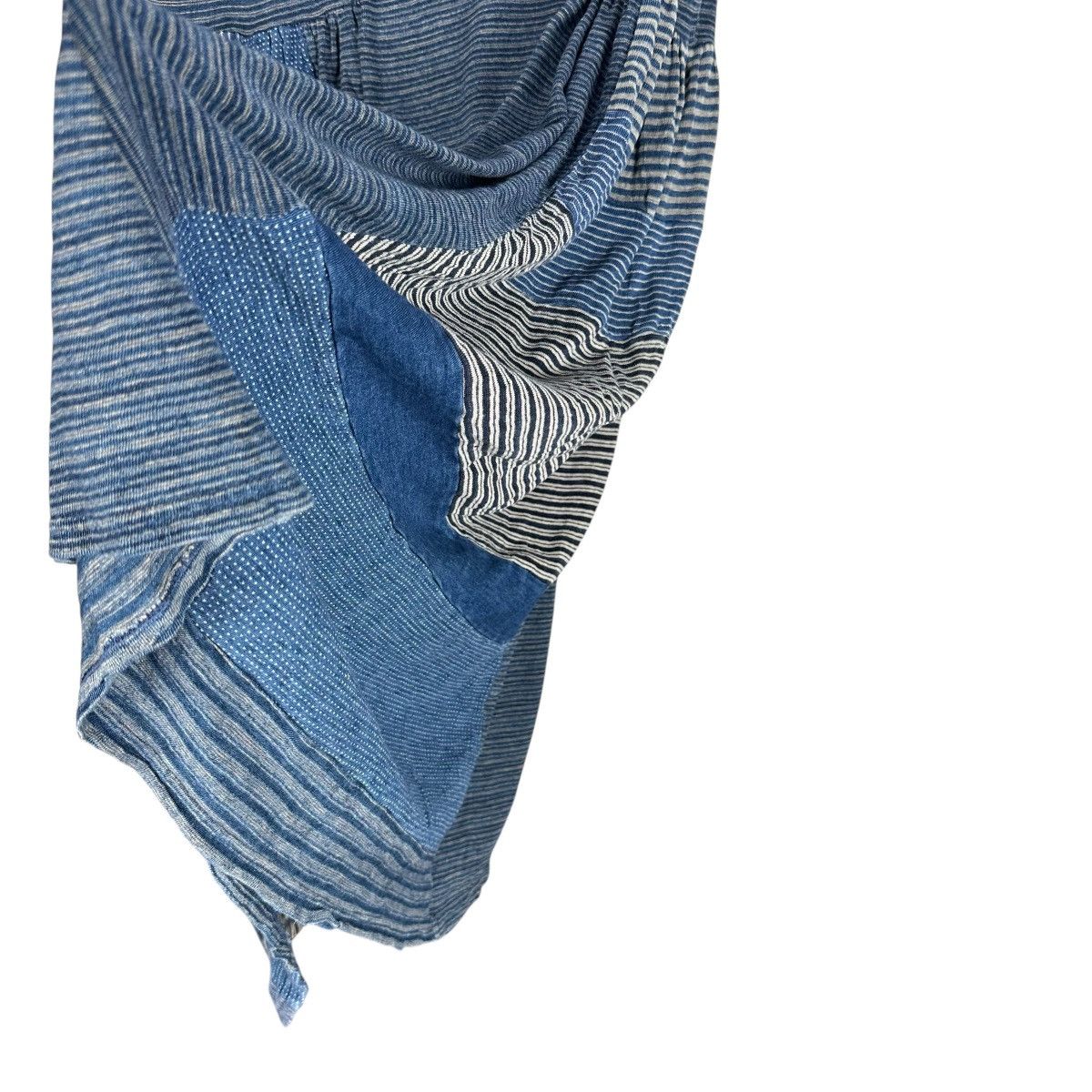 Kapital KAPITAL PATCHWORK INDIGO STRIPED DRESS Size L / US 10 / IT 46 - 7 Thumbnail