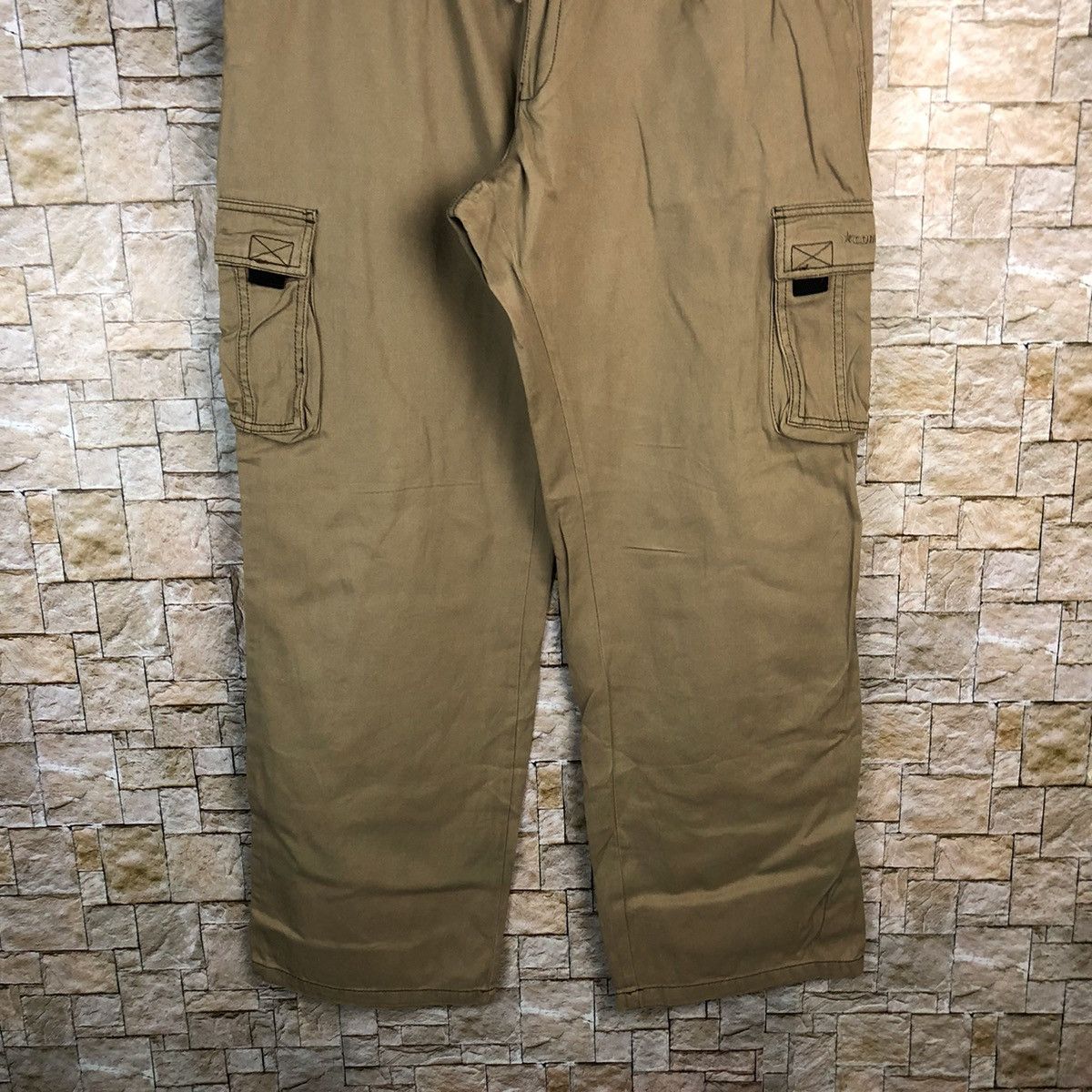 Converse Converse Brown Cargo jogger utility Multipocket Pants #A635 Size US 33 - 3 Thumbnail