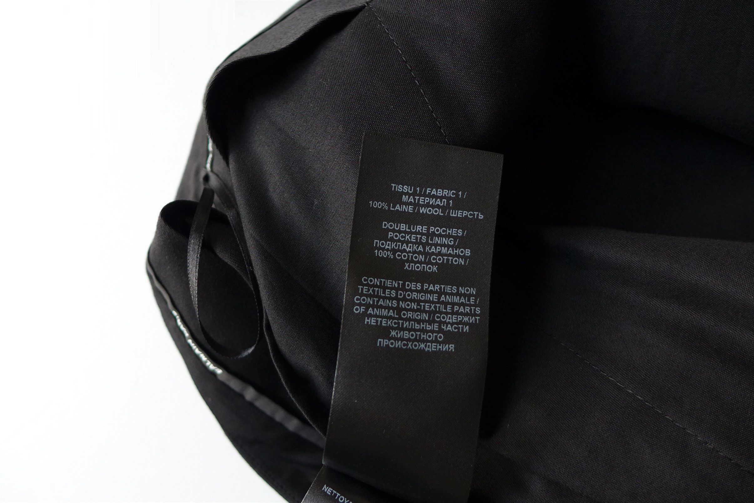Balmain Balmain Tailored Trousers - Black Wool Size US 38 / EU 54 - 19 Thumbnail