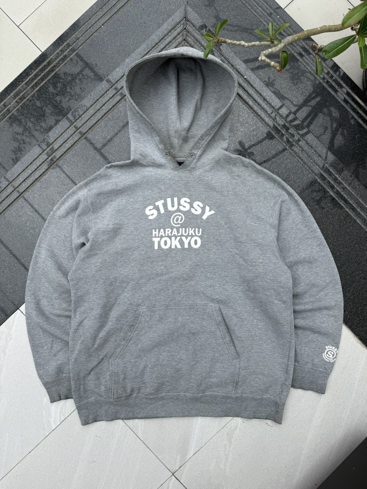 Stussy 90’s STUSSY HARAJUKU TOKYO MILTILOGO RARE Y2K VINTAGE HOODIE Size US M / EU 48-50 / 2 - 2 Thumbnail