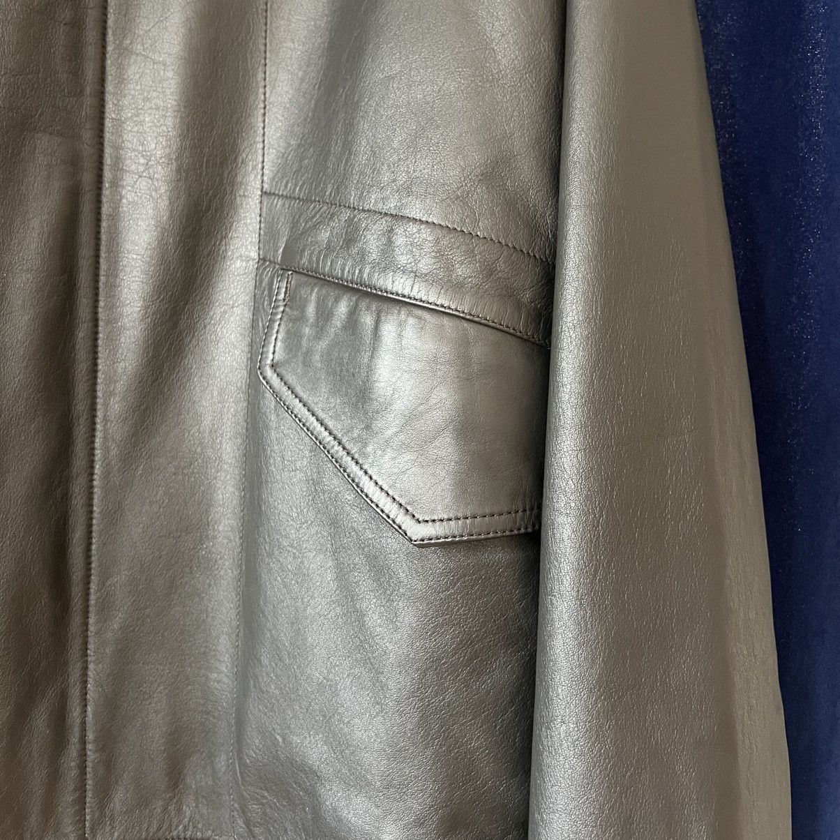 Lemaire Lemaire FW24 Quilted Leather Shearling Blouson Size US M / EU 48-50 / 2 - 4 Thumbnail
