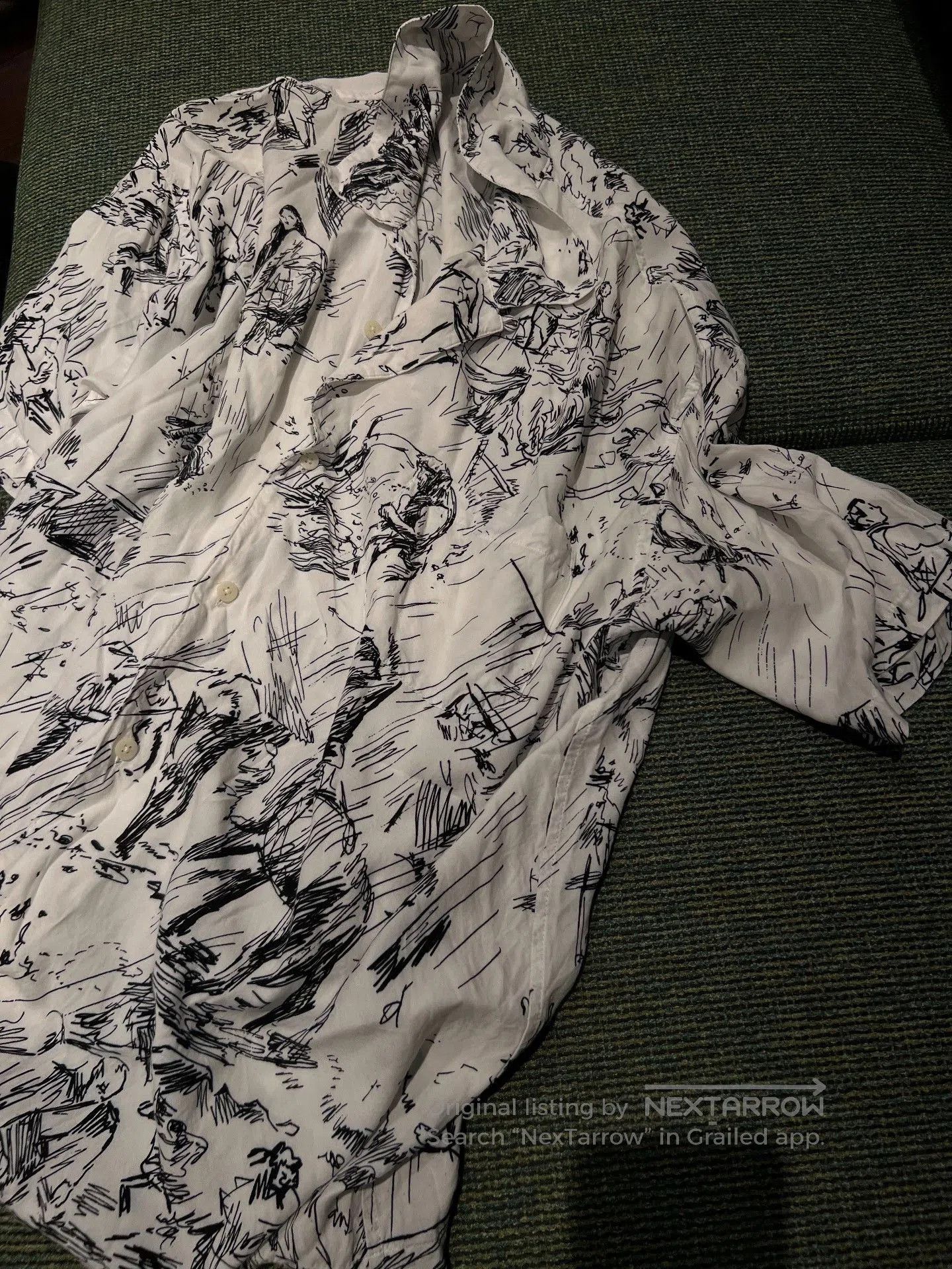 Porter Classic Porter Classic Seven Samurai Aloha Shirt. Size US M / EU 48-50 / 2 - 6 Thumbnail
