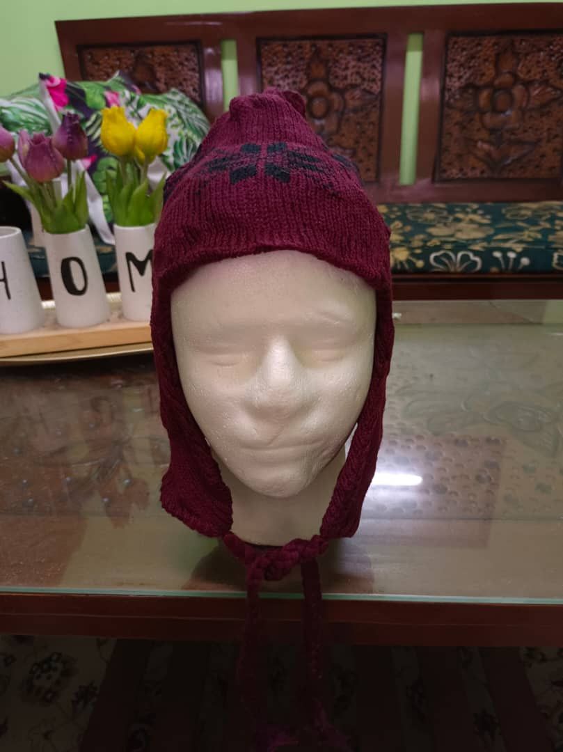 Arrow Arrow Planning Winter Snow Cap Beanie Ear Flap with Fur Size ONE SIZE - 3 Thumbnail