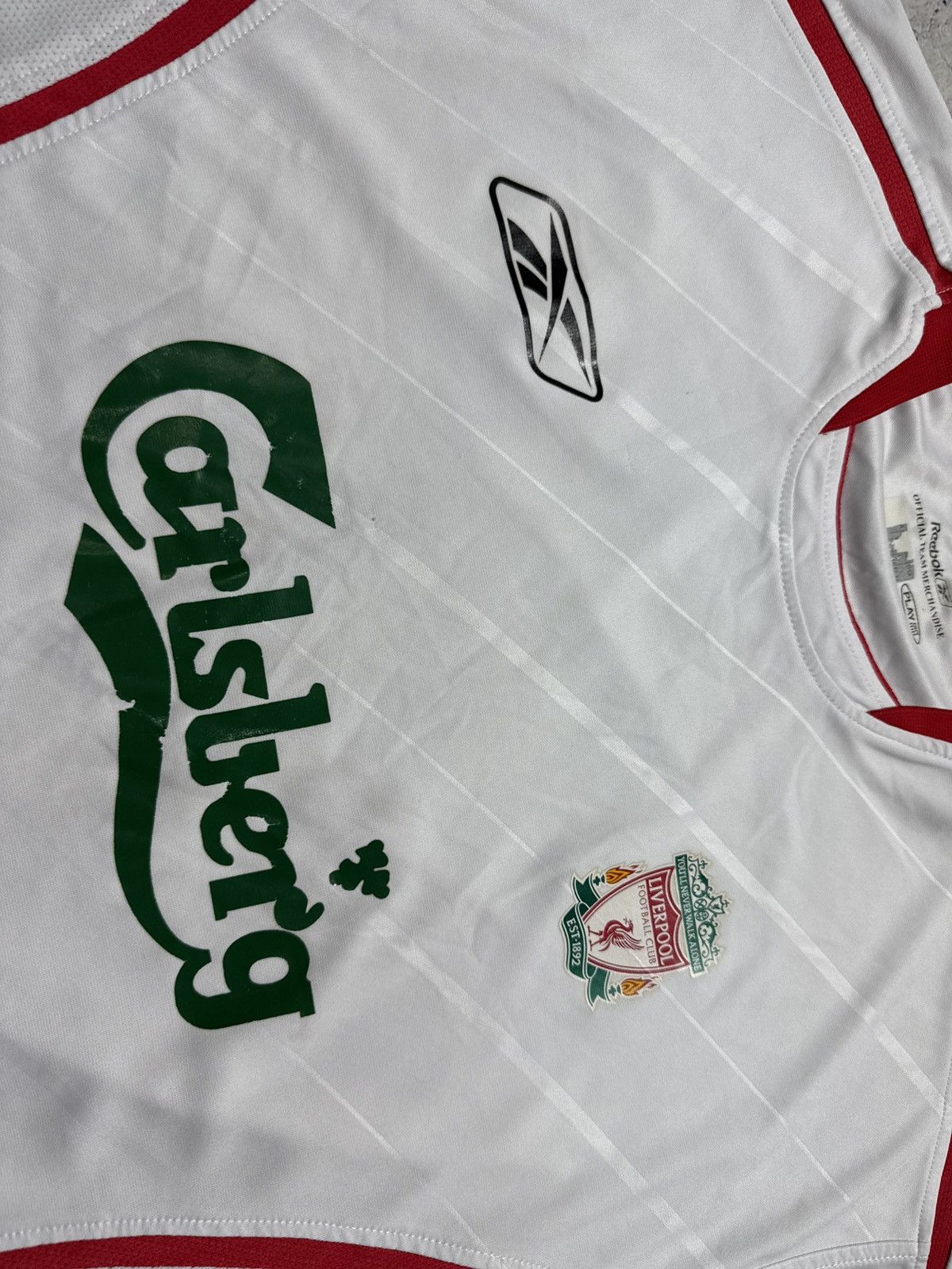 Reebok Reebok Liverpool Steven Gerrard #8 2005/2006 Soccer Jersey Size US L / EU 52-54 / 3 - 7 Thumbnail
