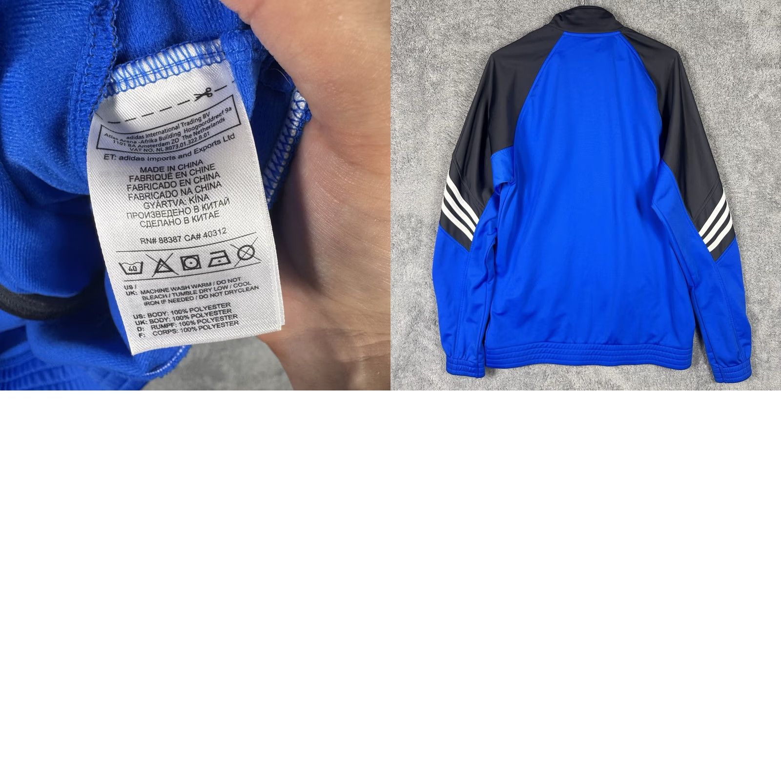 Adidas VINTAGE Adidas Jacket Men S Y2K 90s Firebird Originals Track Full Zip Soccer Size US S / EU 44-46 / 1 - 8 Thumbnail