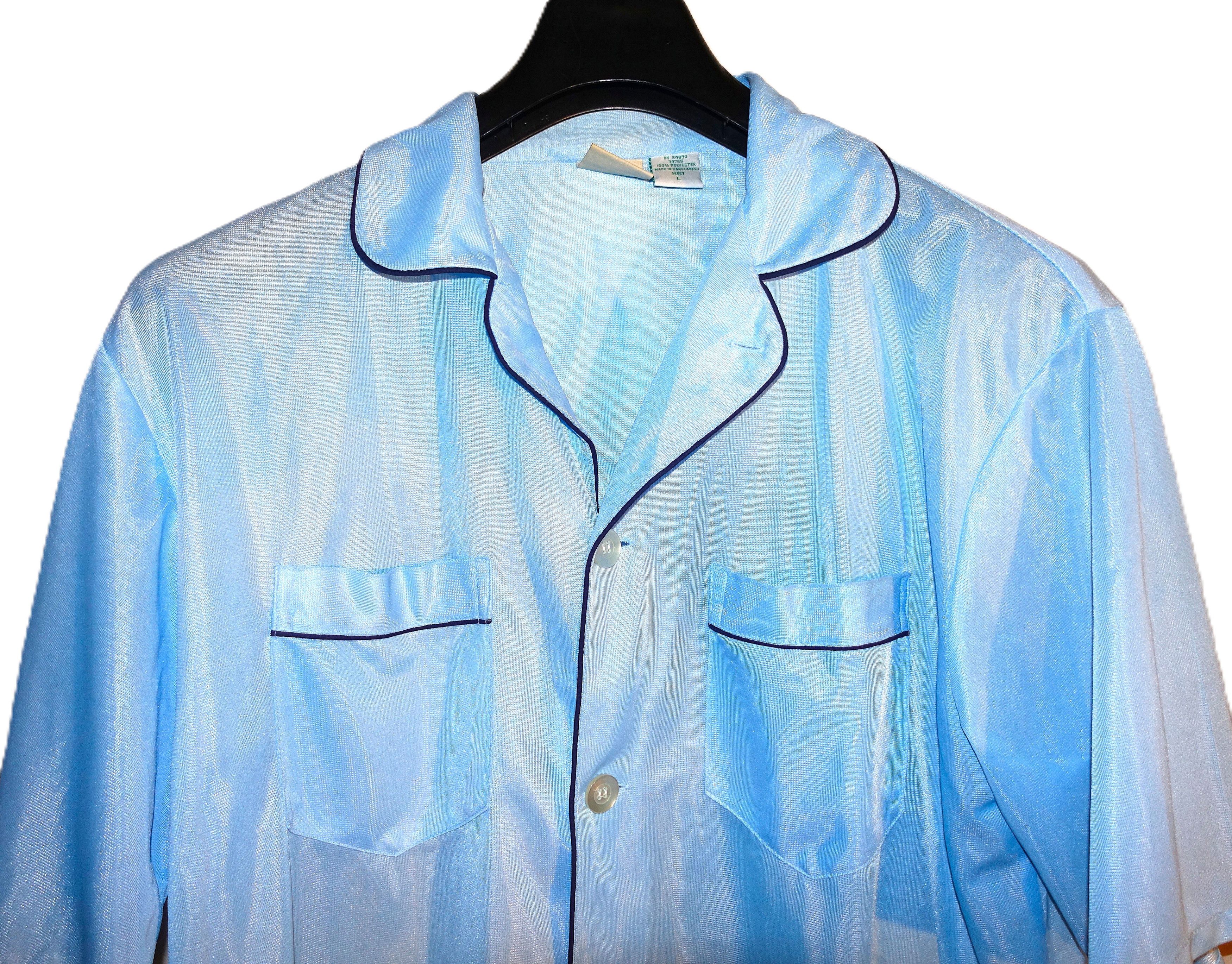 Haband Vintage Haband Baby Blue Polyester Shirt L Size US L / EU 52-54 / 3 - 3 Thumbnail