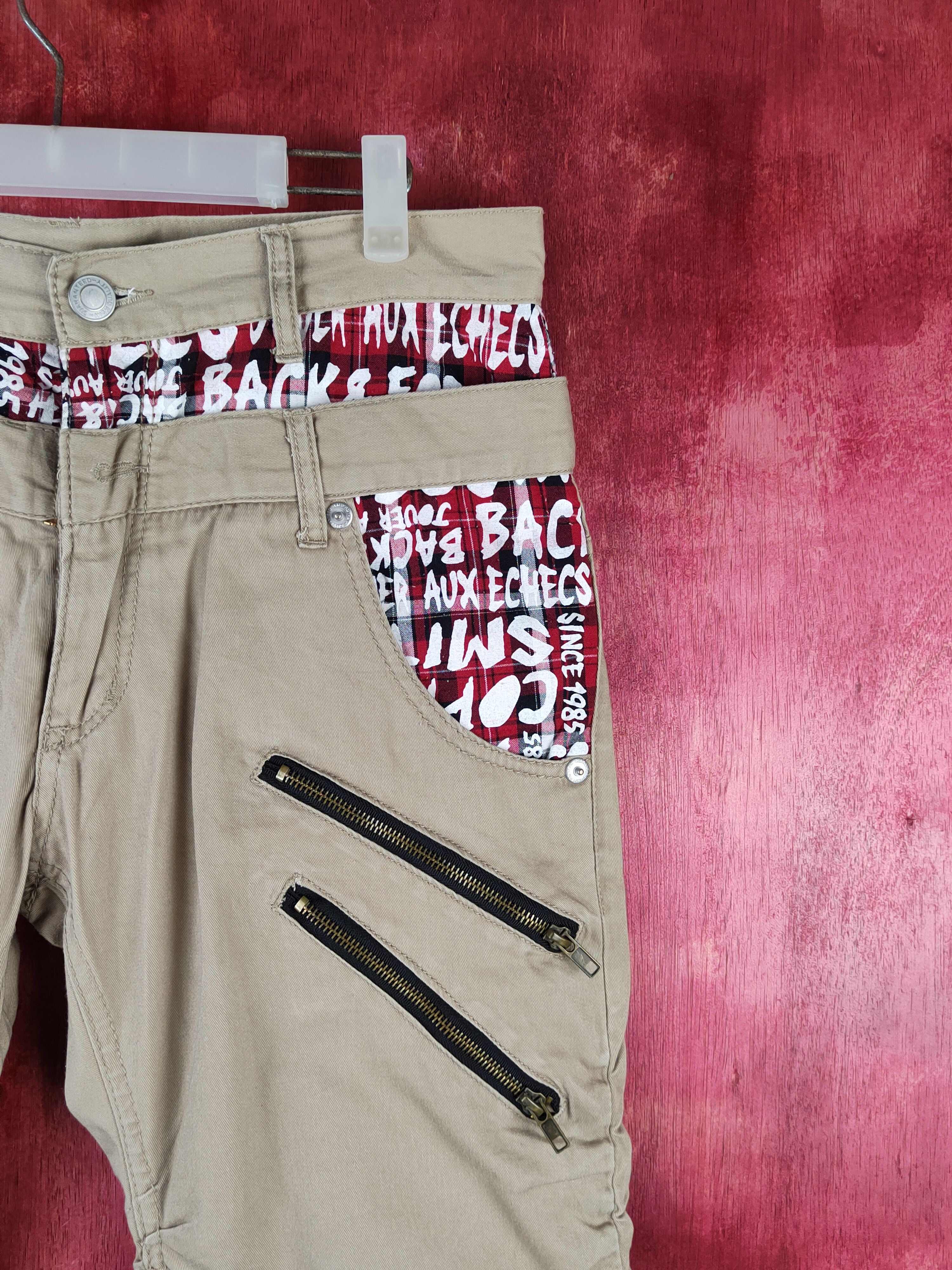 Japanese Brand Japan double waist seditionaries Brown short Pants #S1520 Size 33" - 6 Thumbnail