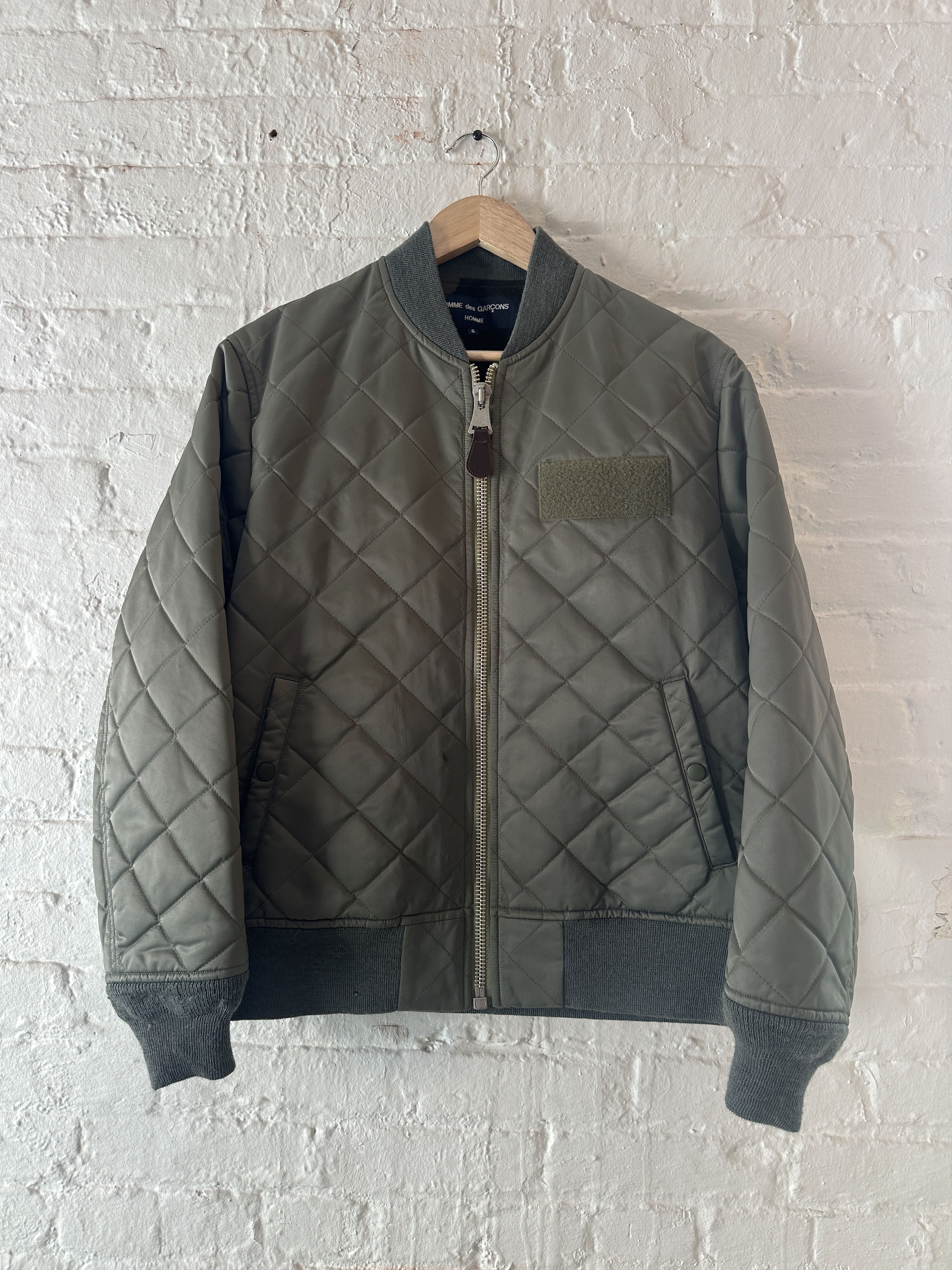 Comme des Garcons Comme des Garcons Homme Quilted Bomber Size US S / EU 44-46 / 1 - 1 Thumbnail