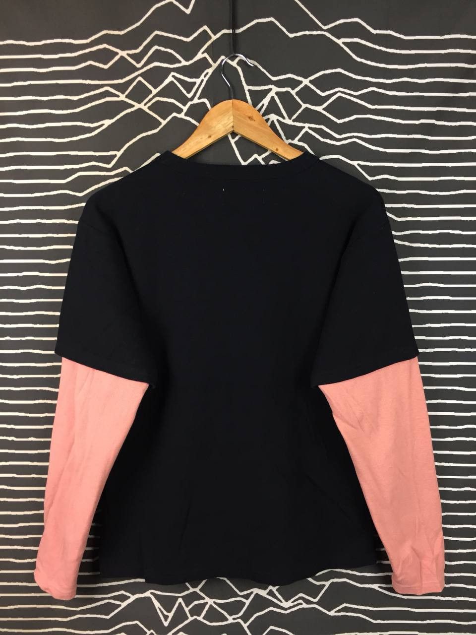 Japanese Brand VOO Japan Waffle Knit Layered Sleeve Pocket Tee Size 1 Size US S / EU 44-46 / 1 - 6 Thumbnail