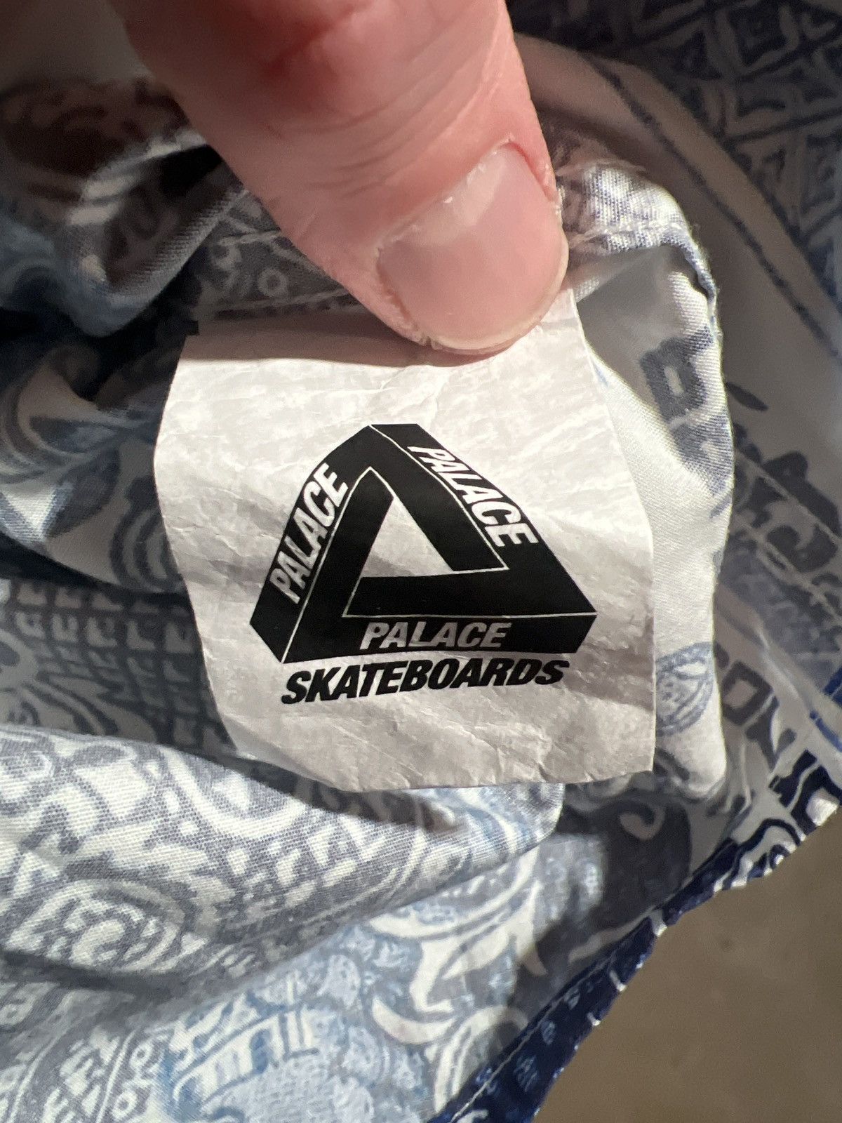 Palace Palace China Plate Long Sleeve Shirt Large | Worn Once Size US L / EU 52-54 / 3 - 6 Thumbnail