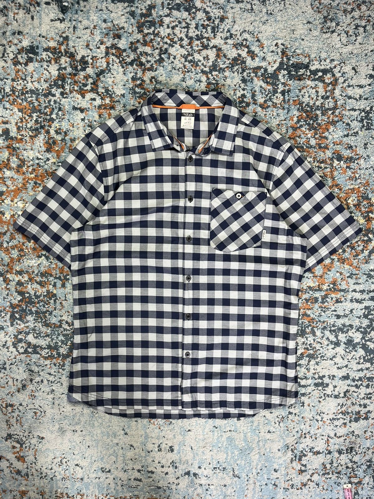 Rab × Vintage Vintage y2k Rab checked plaid thin summer shirt Size US XL / EU 56 / 4 - 1 Thumbnail
